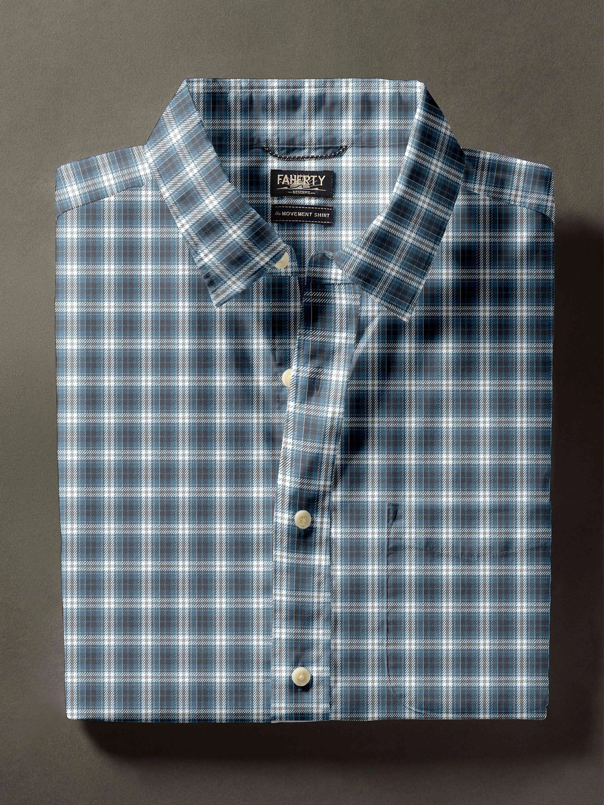 The Movement™ Shirt - Azure Night Plaid