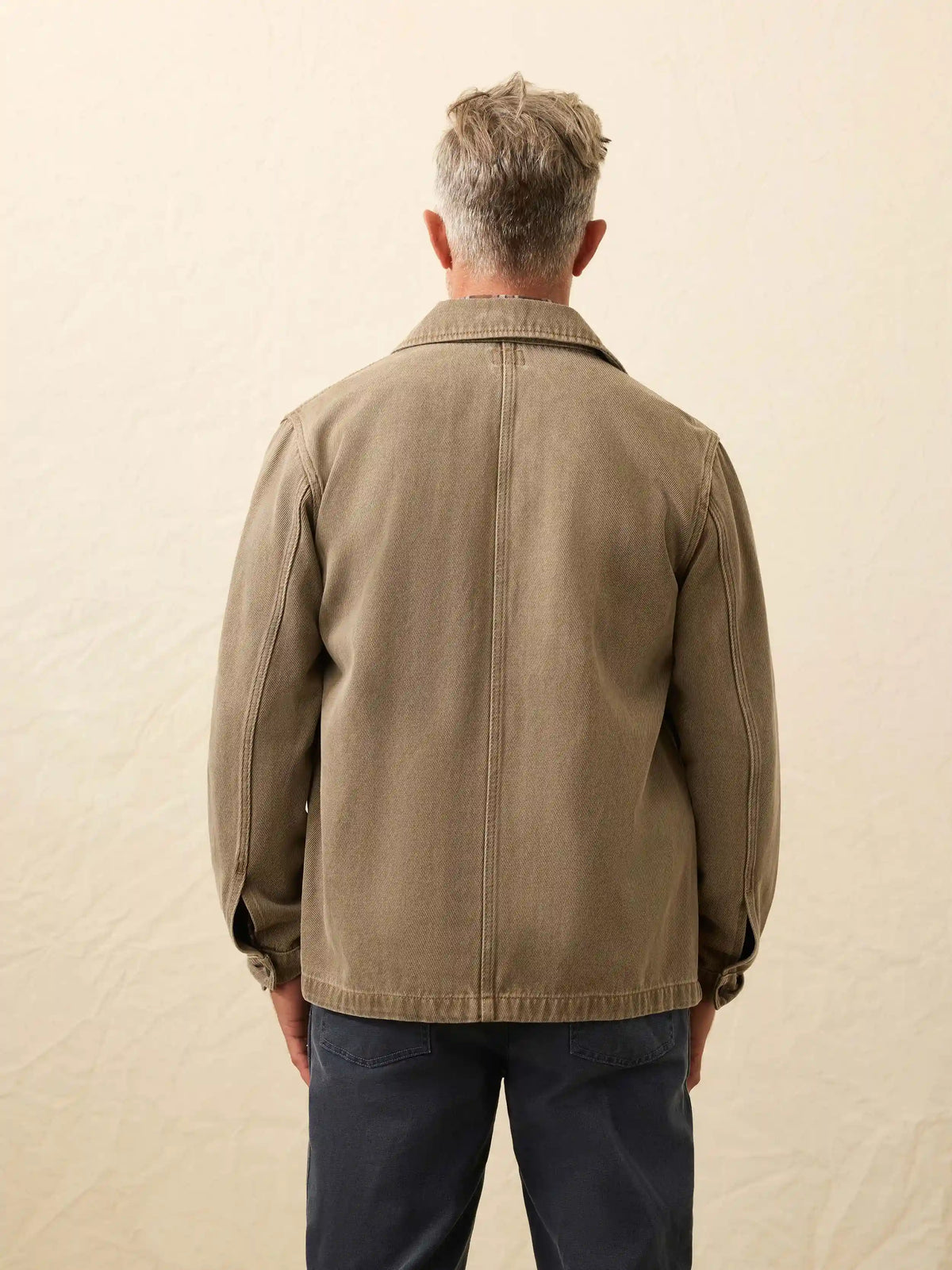 High Ridge Twill Studio Jacket - Almond Hill Wash