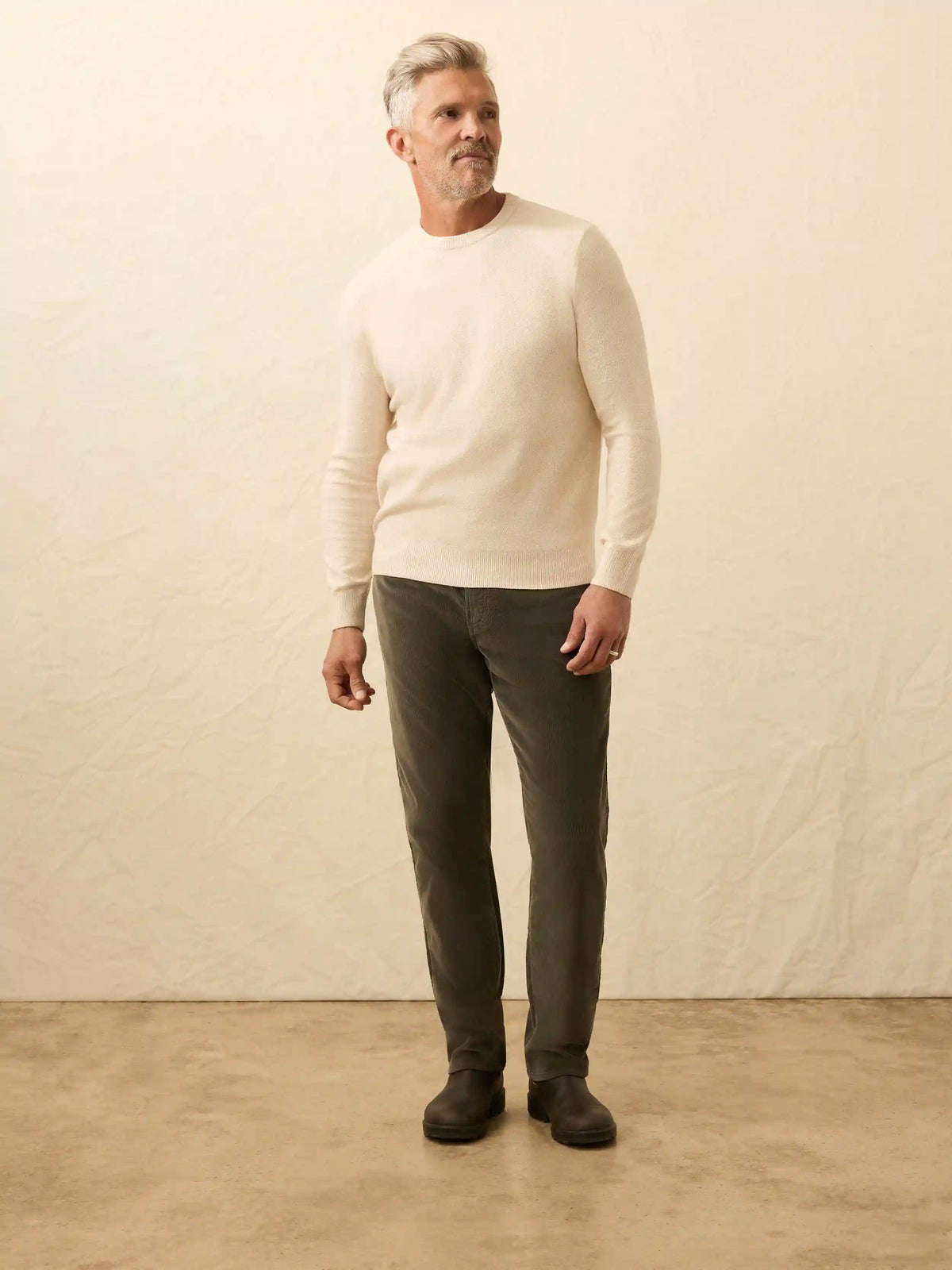Jackson Crew Sweater - Ivory Sky Feeder
