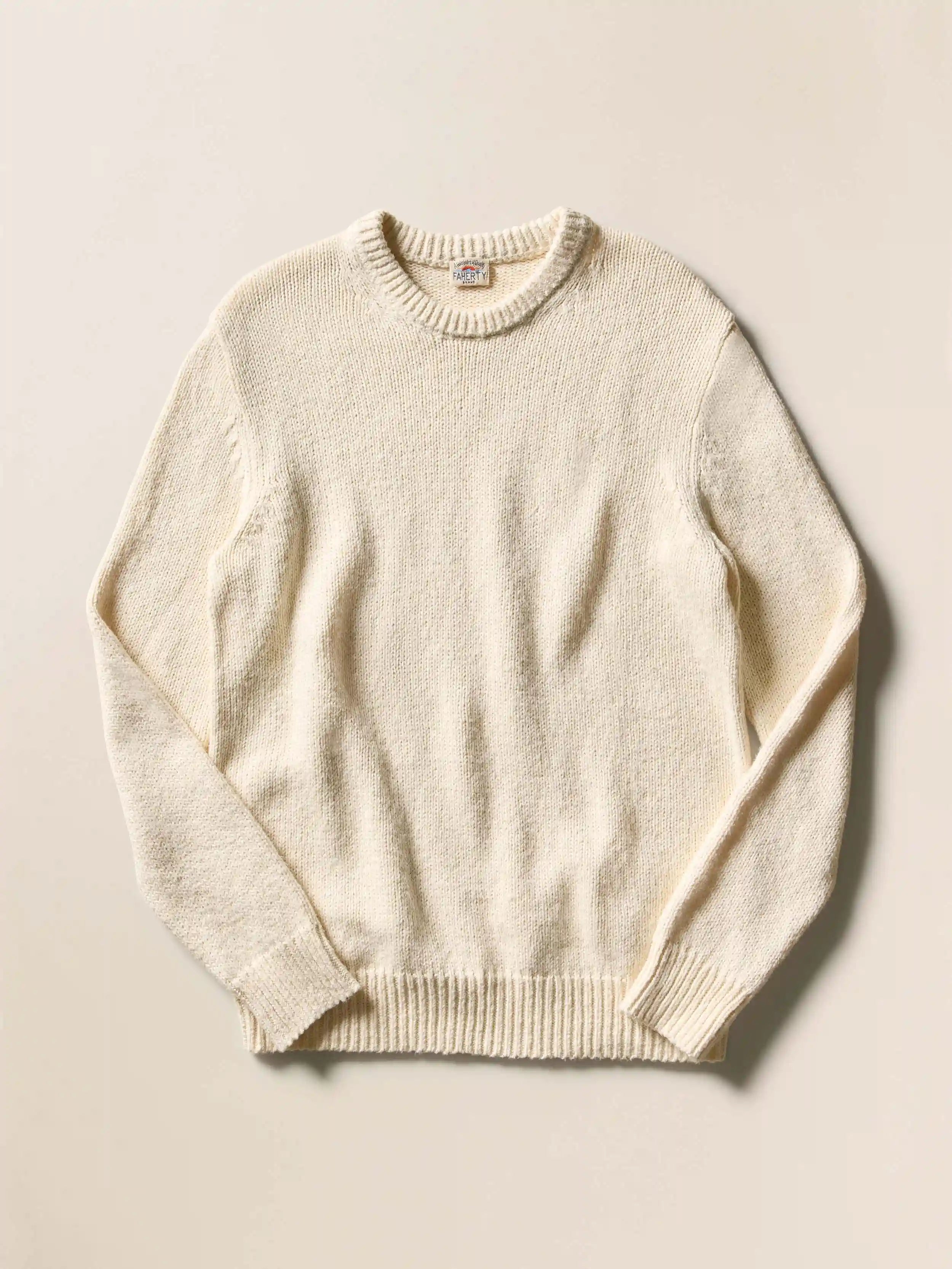 Heirloom Crewneck Sweater - Bone