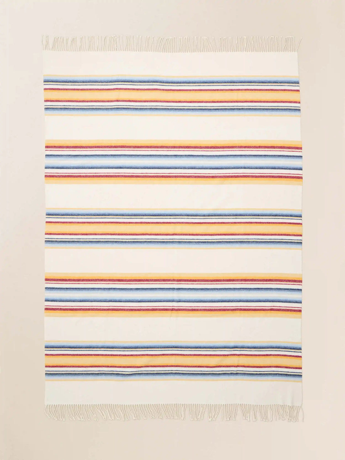 Brushed Recycled Cotton Blanket - Daybreak Ombre