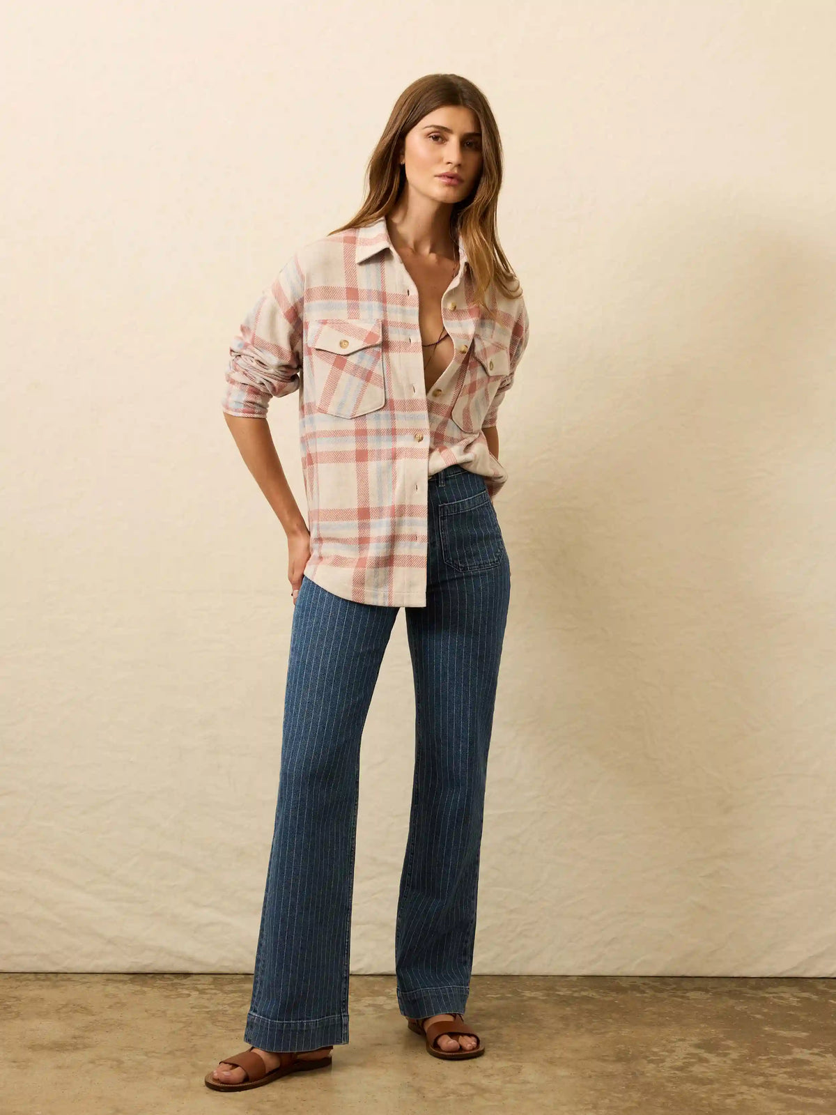 Legend™ Sweater Overshirt - Lakeside Plaid