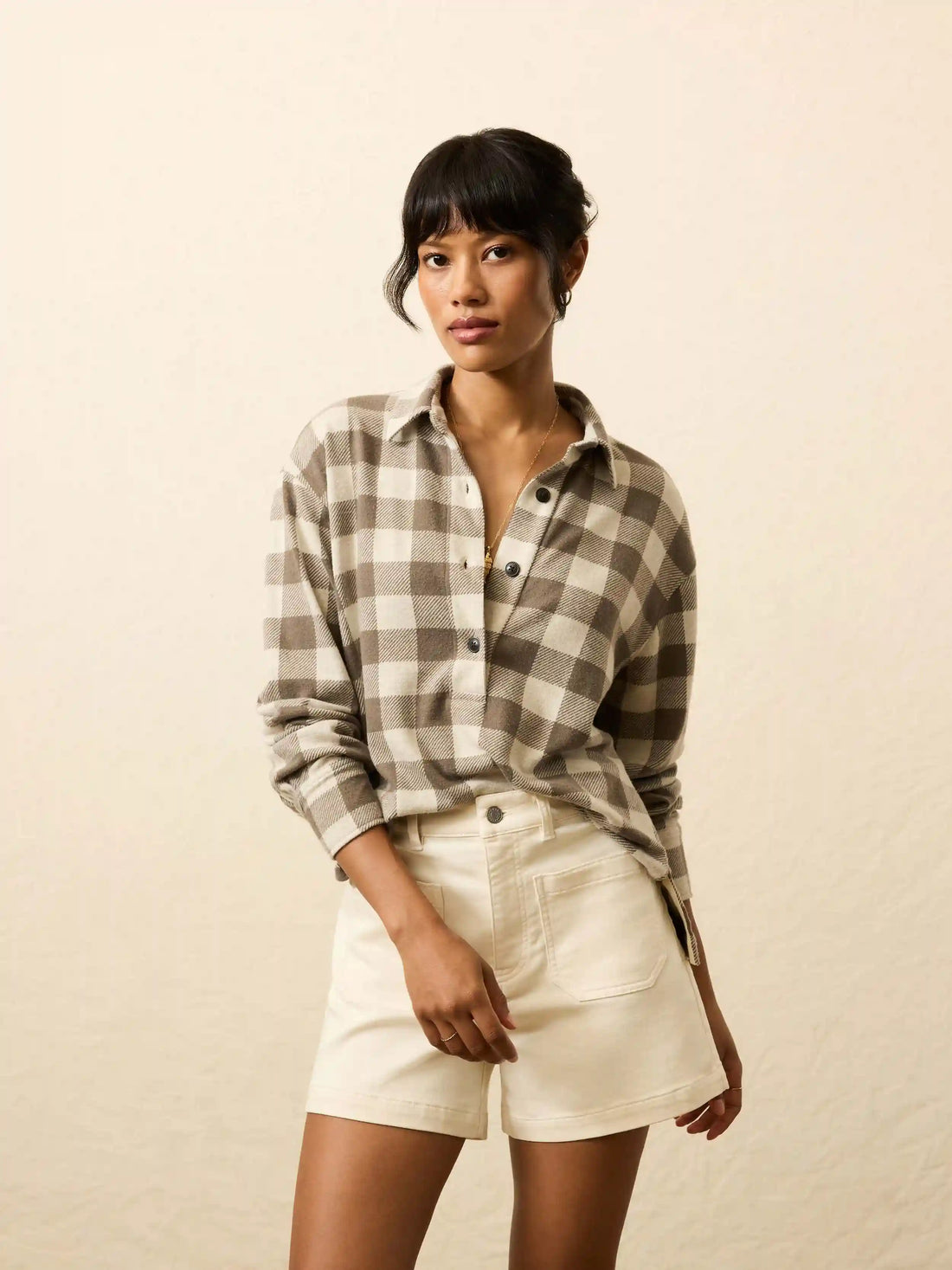 Legend™ Sweater Classic Popover - Brown Oat Buffalo