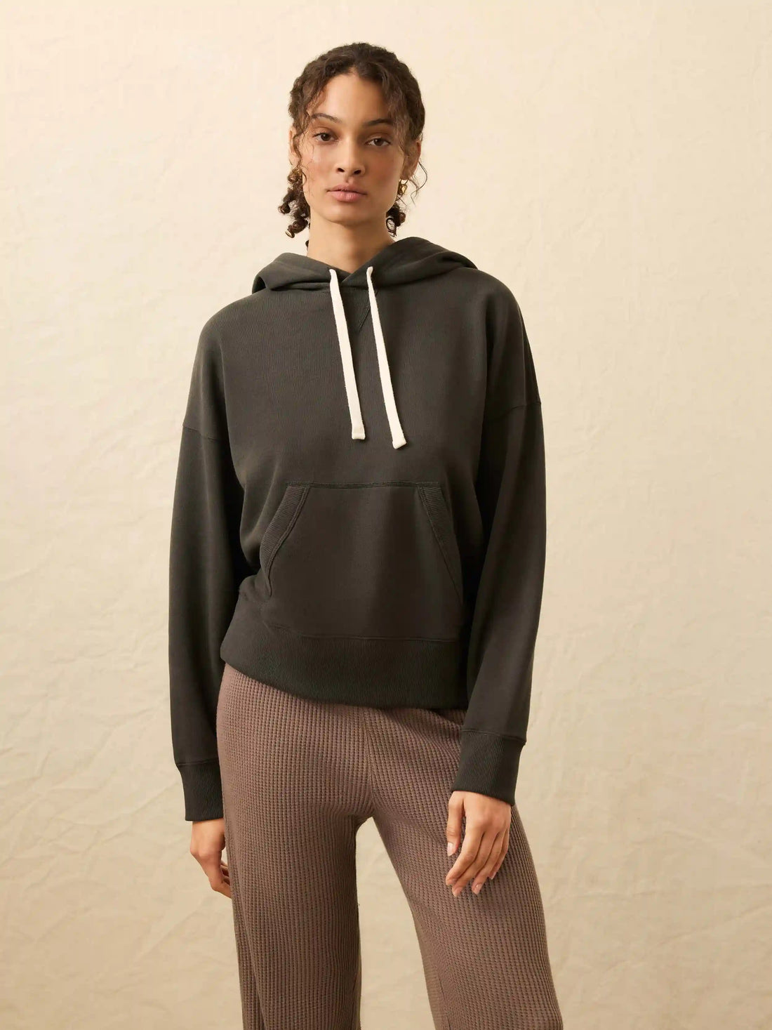 High Standard Fleece Hoodie - Mountain Black