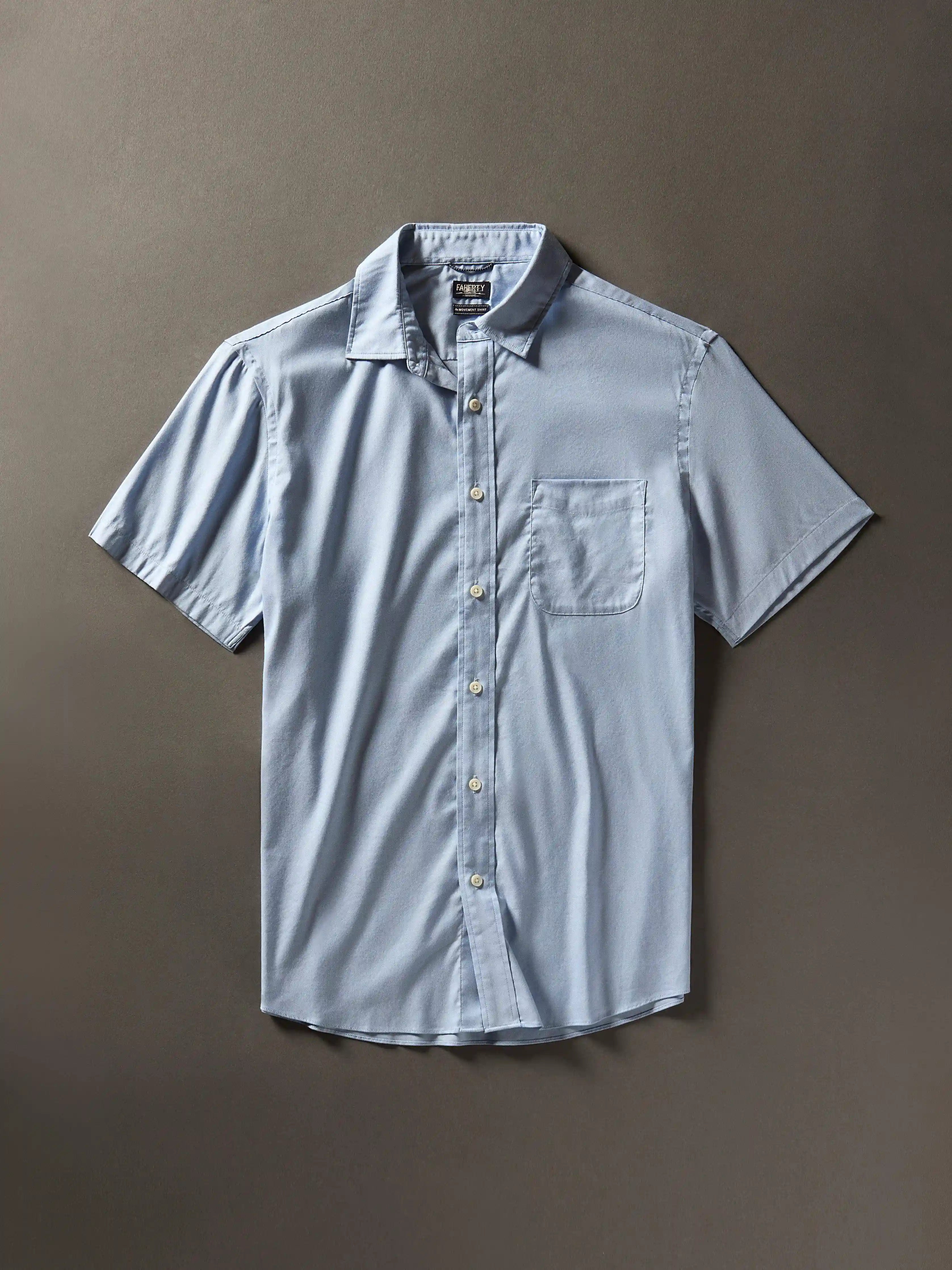Short-Sleeve Movement™ Shirt - Atlantic Sky