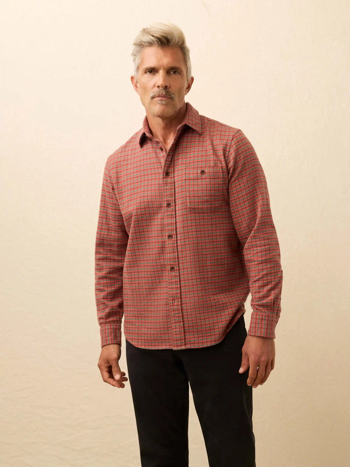 Super Brushed Flannel - Amber Hills Check
