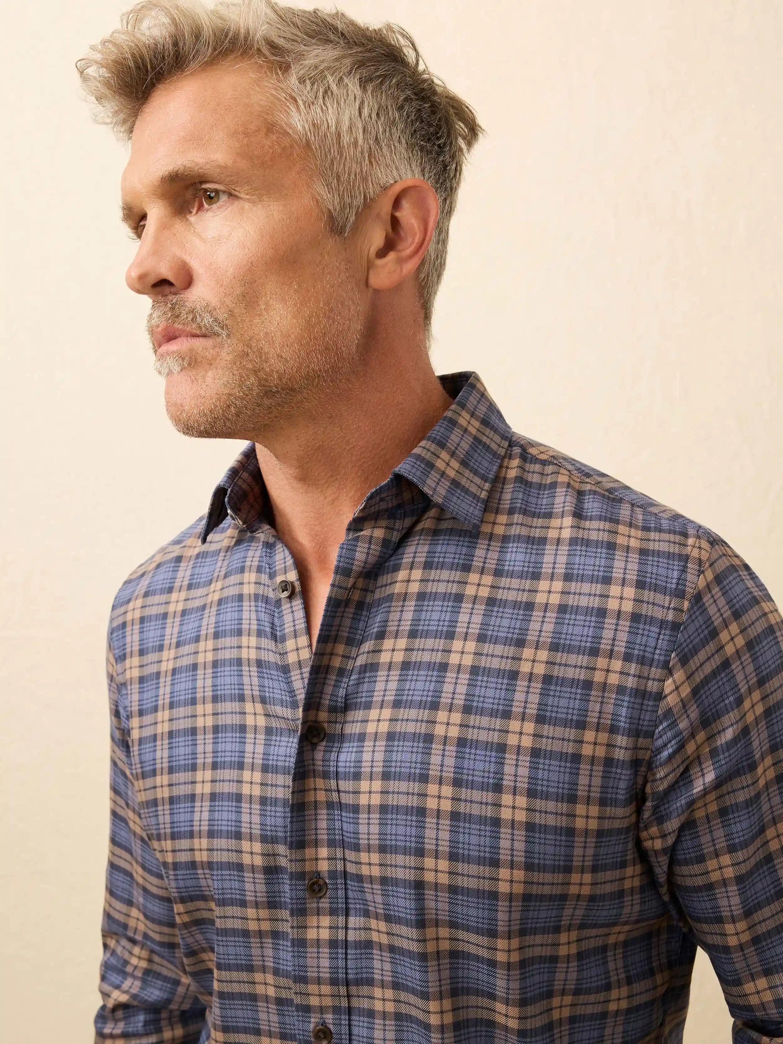 Soft Twill Movement™ Shirt - Walnut Dusk Plaid