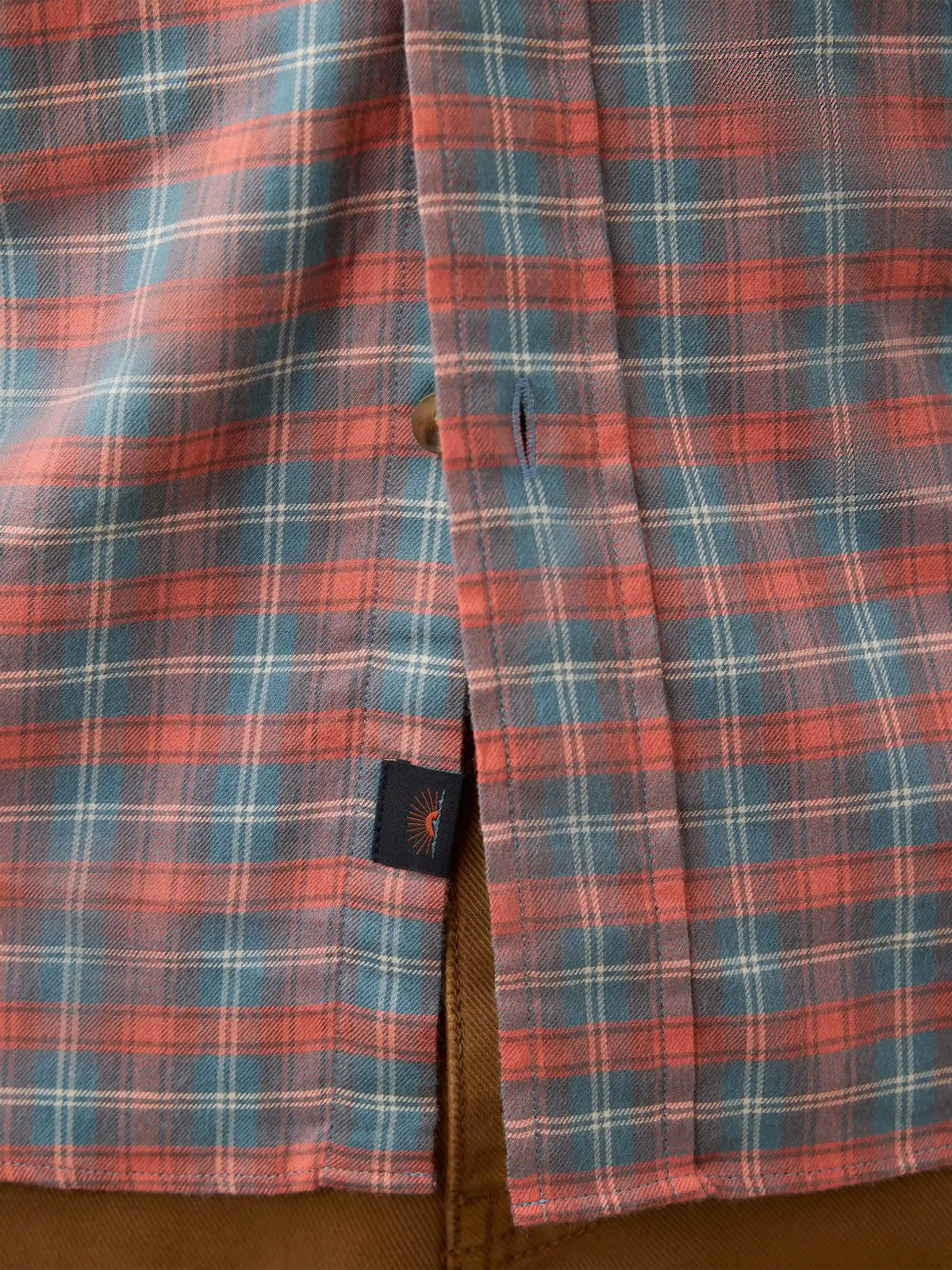 Movement™ Brushed Shirt - Blue Sierra Plaid