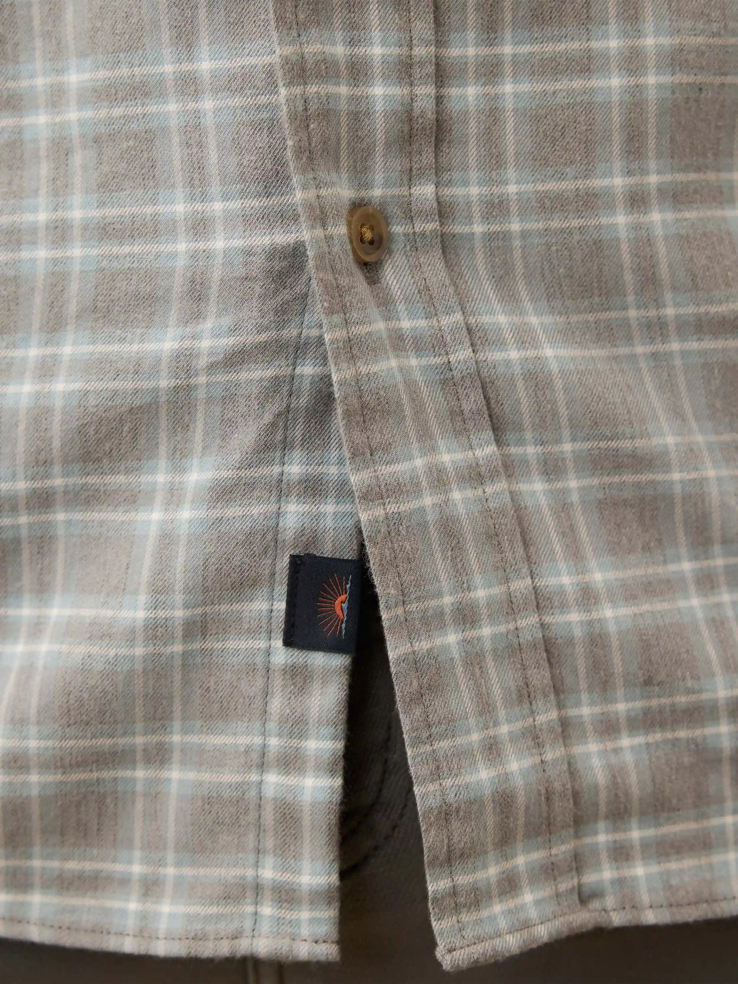 Movement™ Brushed Shirt - Ice Island Plaid