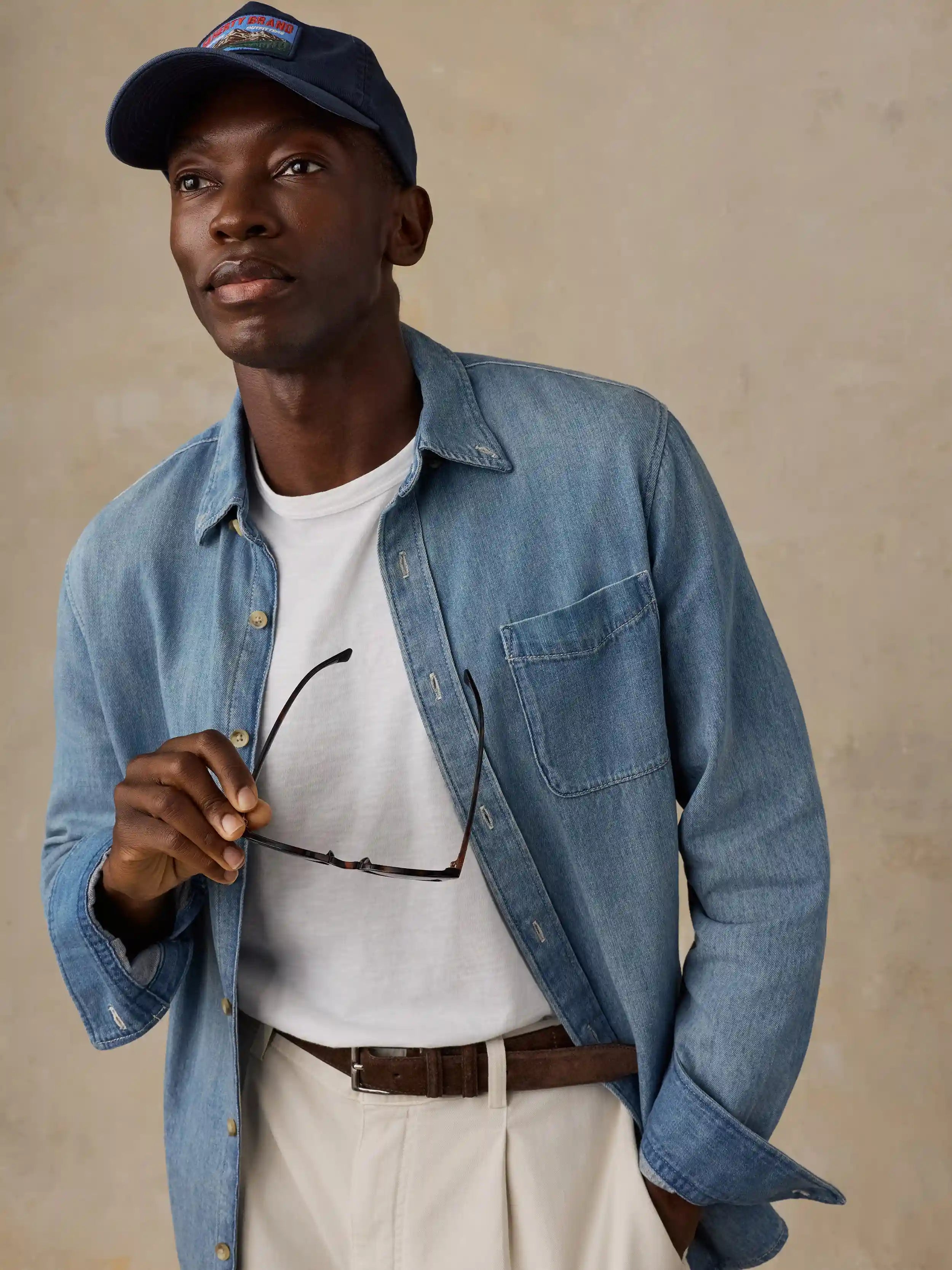 Original Organic Denim Shirt - Sea Isle Wash