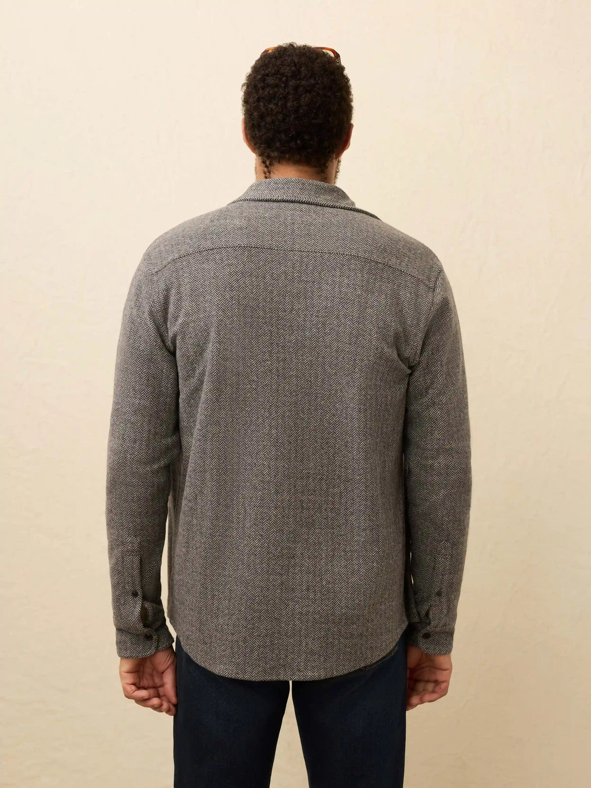 Legend™ Sweater Shirt - Alpine Grey Herringbone