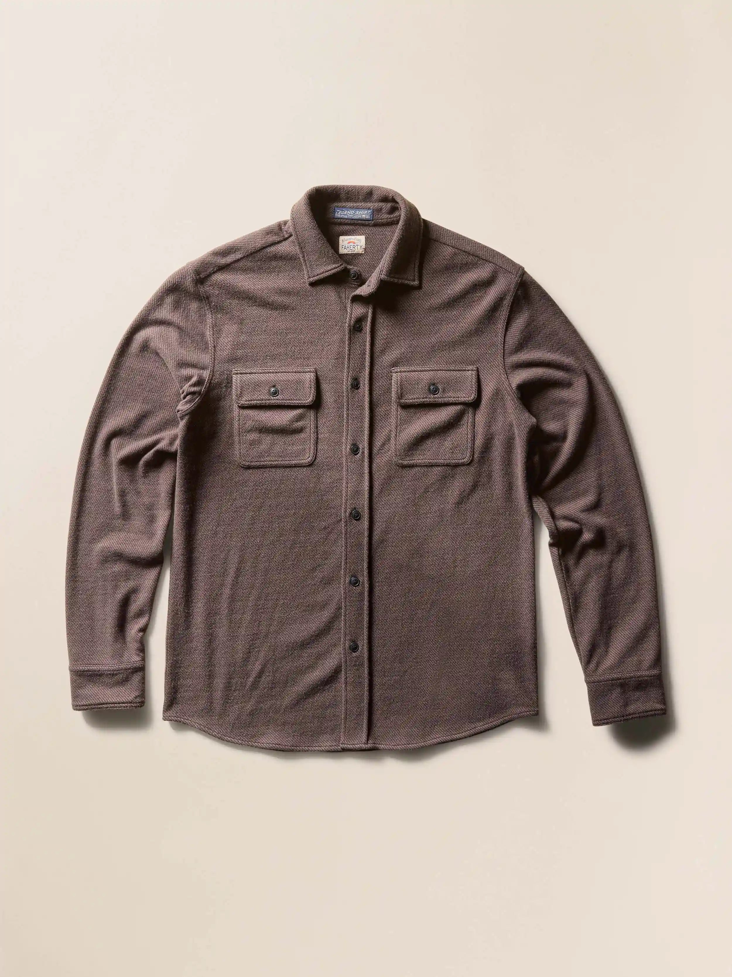 Legend™ Sweater Shirt - Valley Brown Twill
