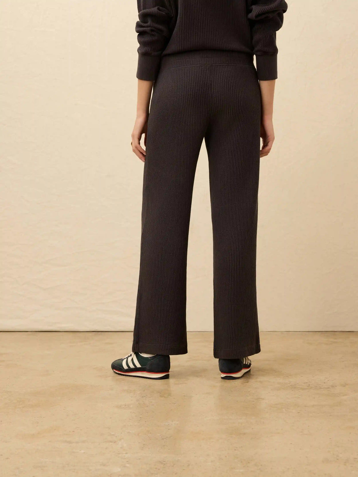 Apres Waffle Pant - Washed Black