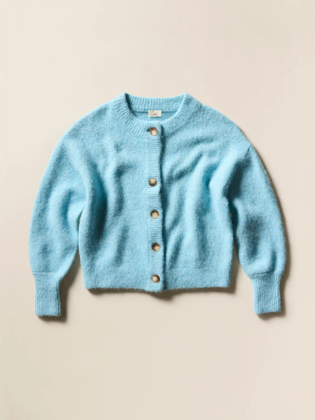 Alpine Cozy Cardigan - Lake Blue
