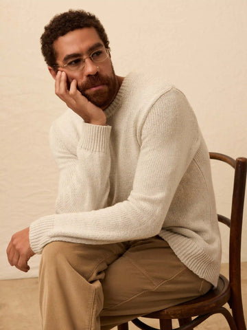 Heirloom Crewneck Sweater - Heather Grey