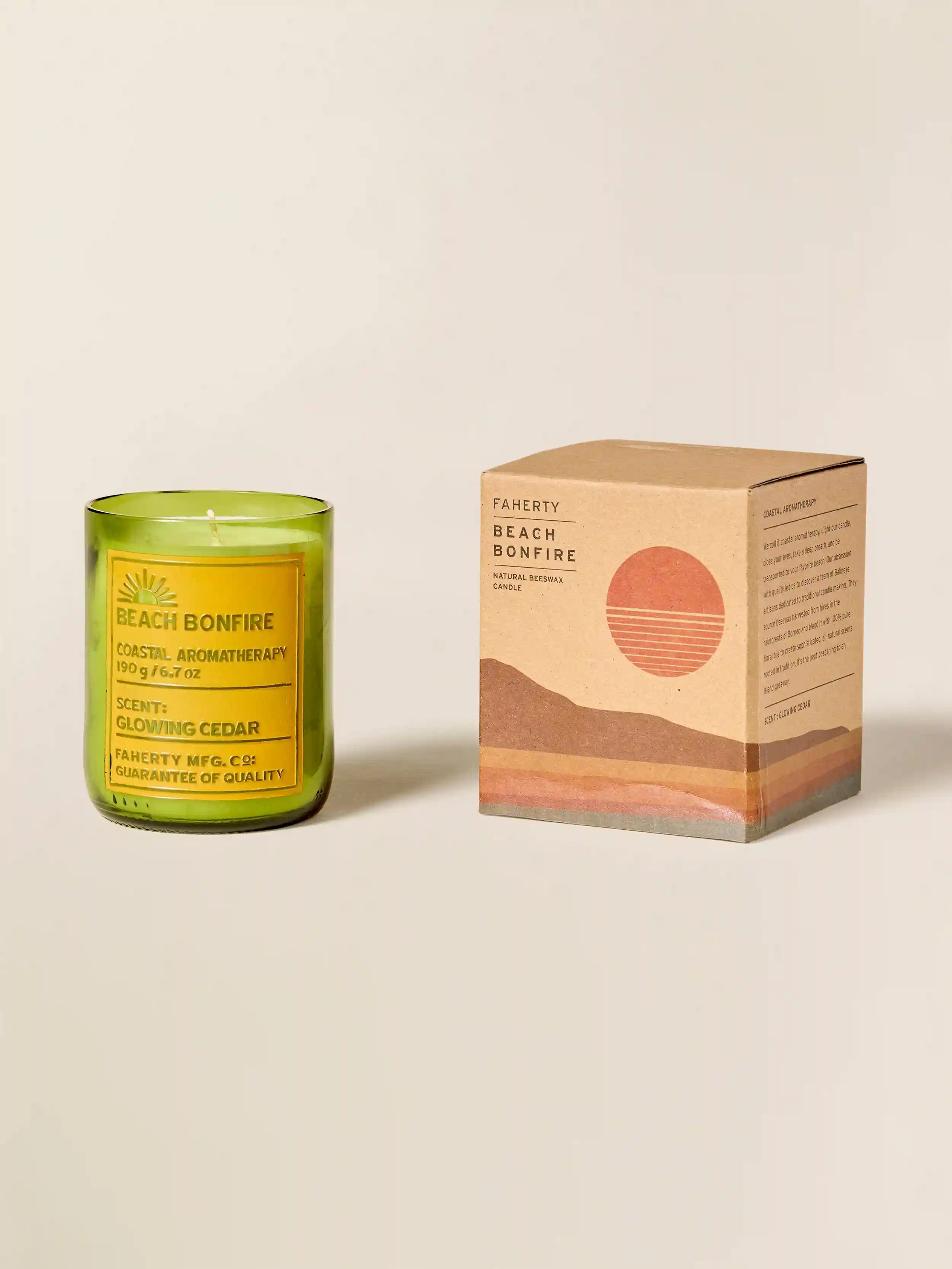 Coastal Aromatherapy Candle - Beach Bonfire