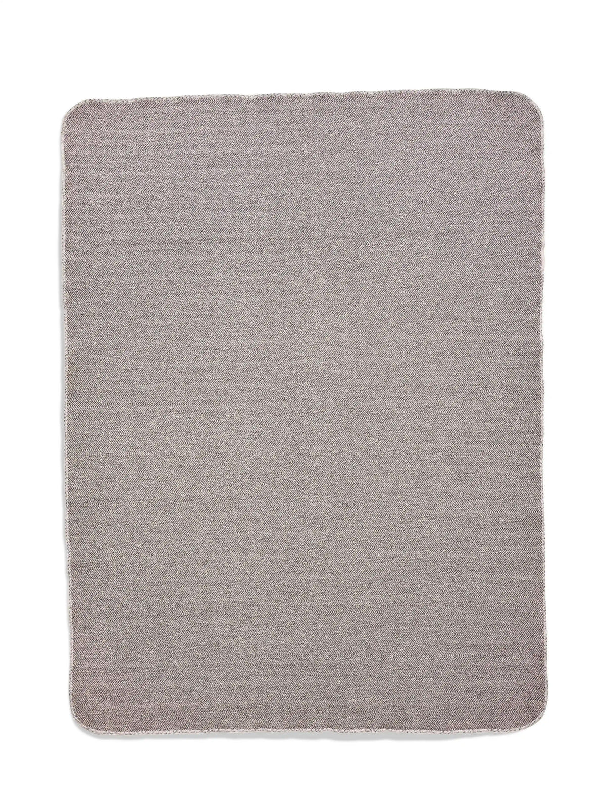 Whitewater High Pile Fleece Blanket - Latte