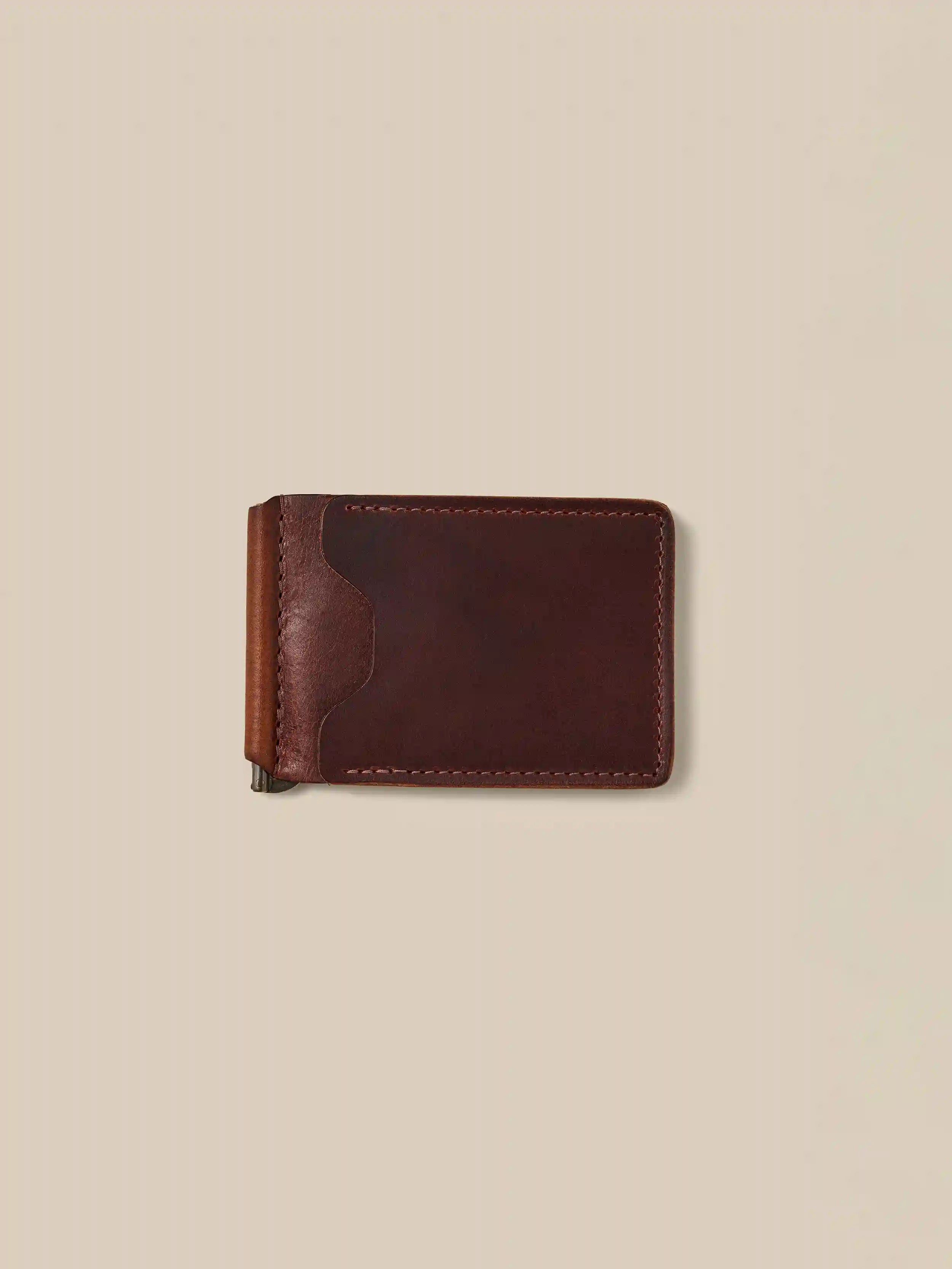 Money Clip - Brown