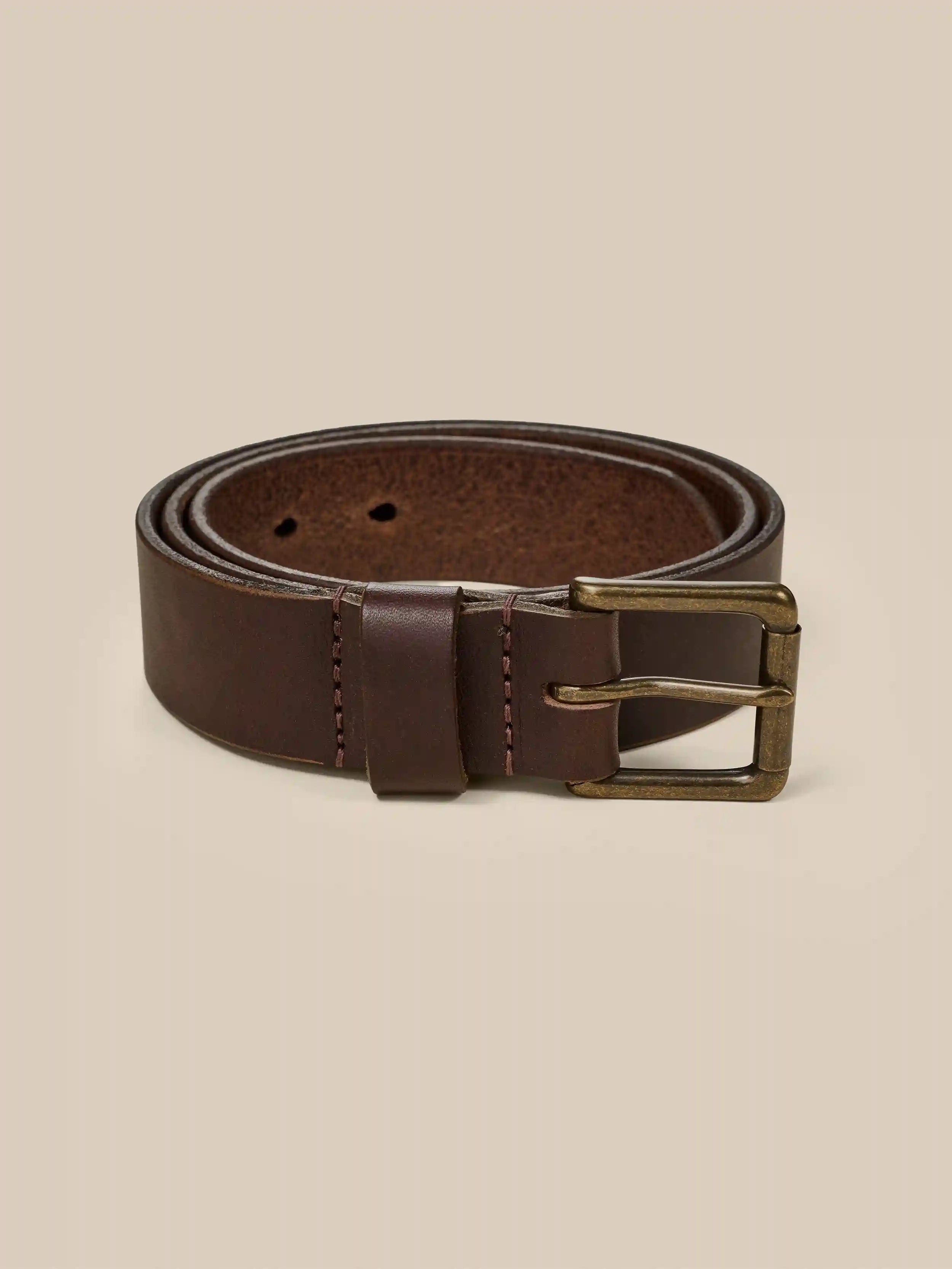 Leather Belt - Brown