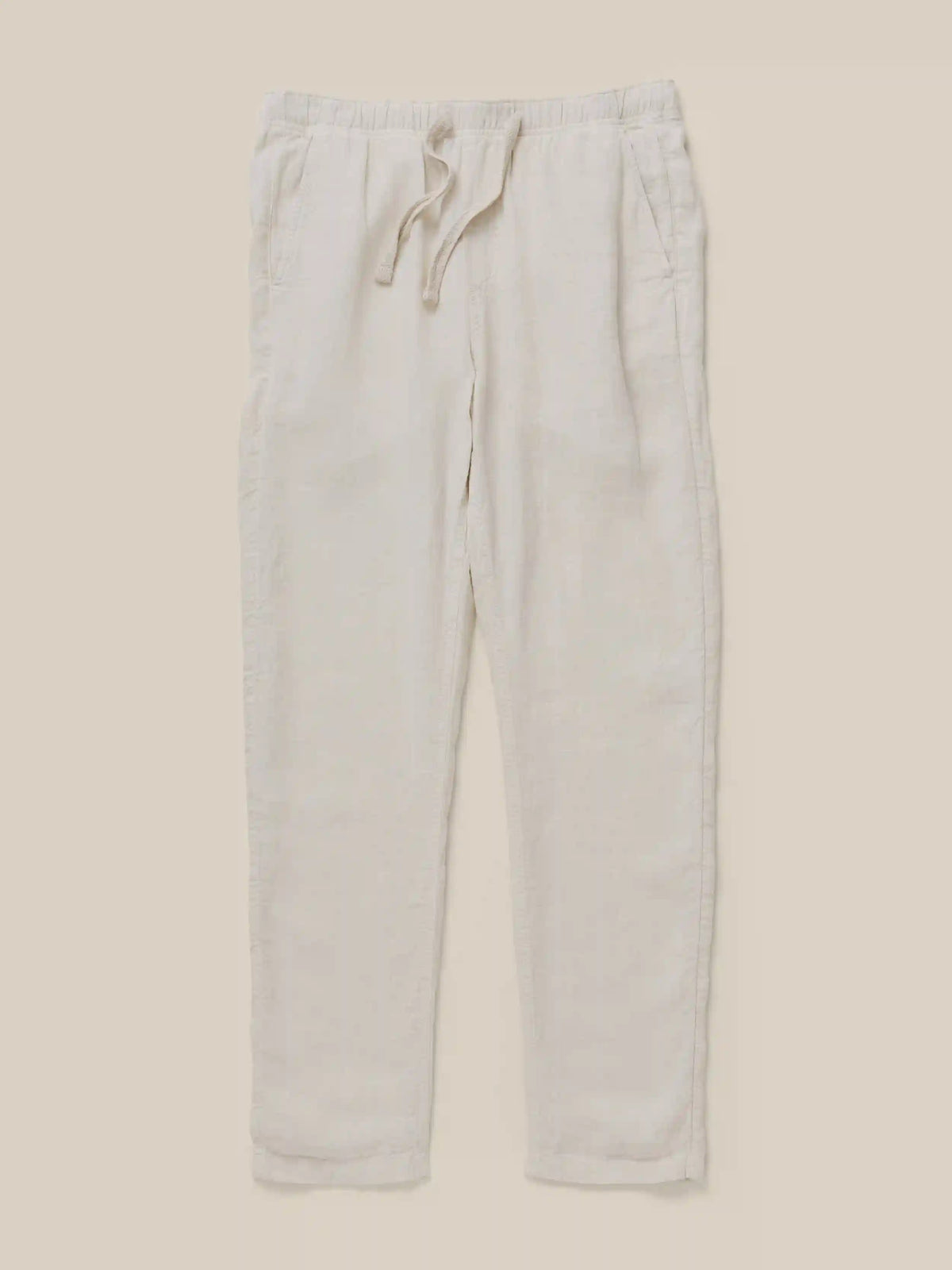 Linen Drawstring Pant - Weathered Sand