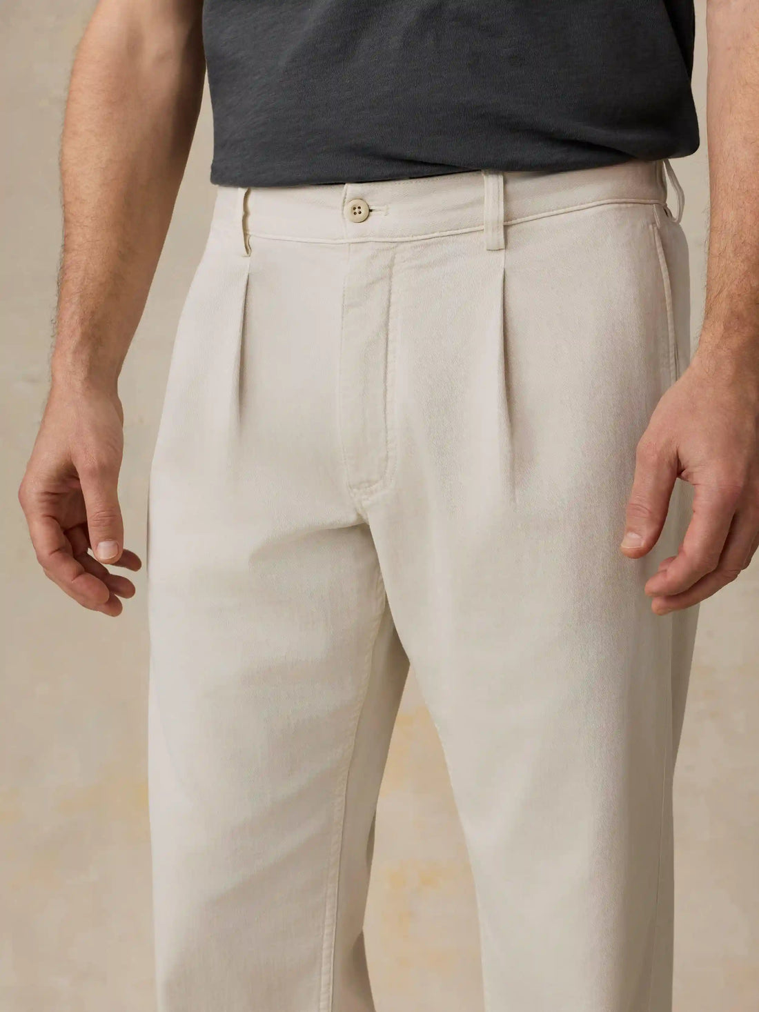 Beach Chino Pant - Shell Stone