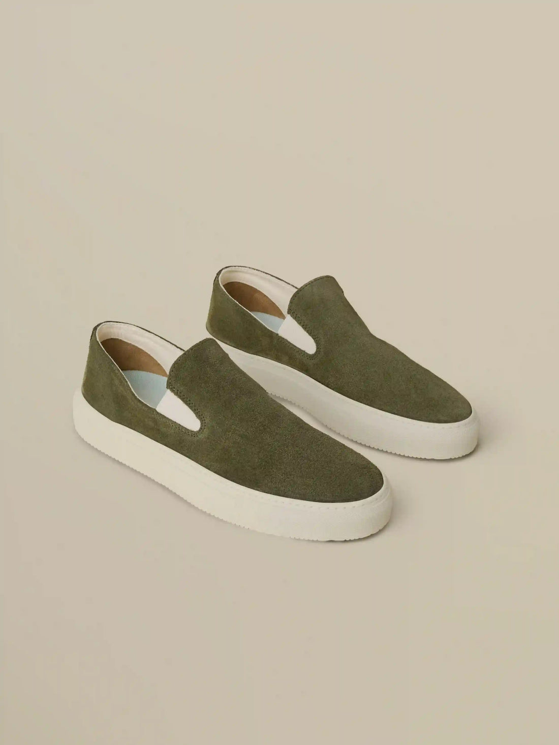 Faherty X Opie Way Slip On Sneaker - Olive