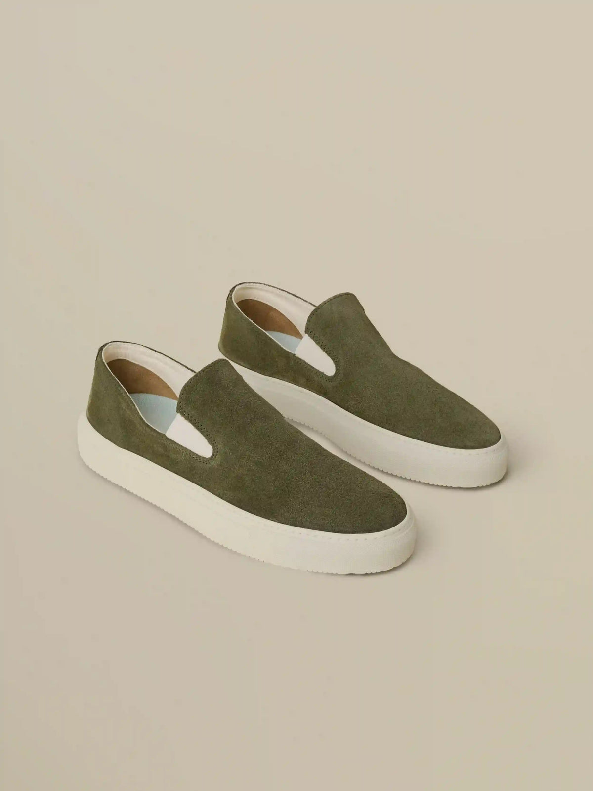 Faherty X Opie Way Slip On Sneaker - Olive