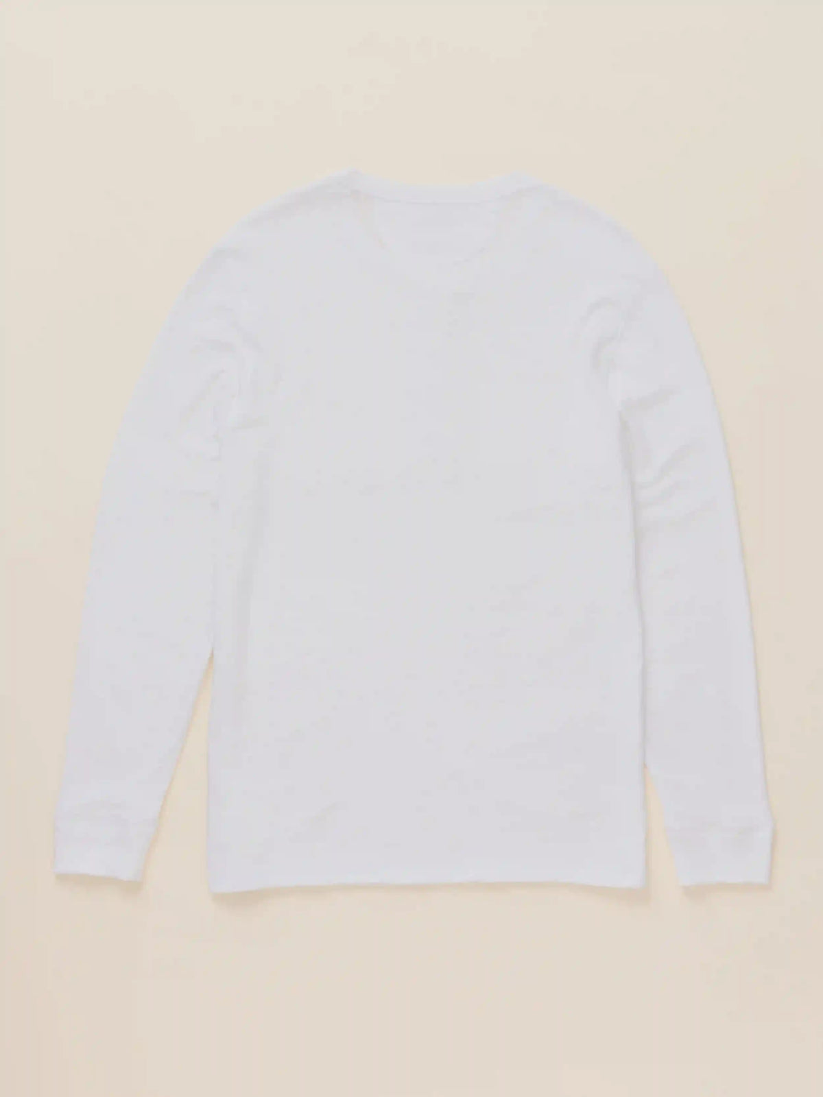 Sunwashed Organic Henley - White