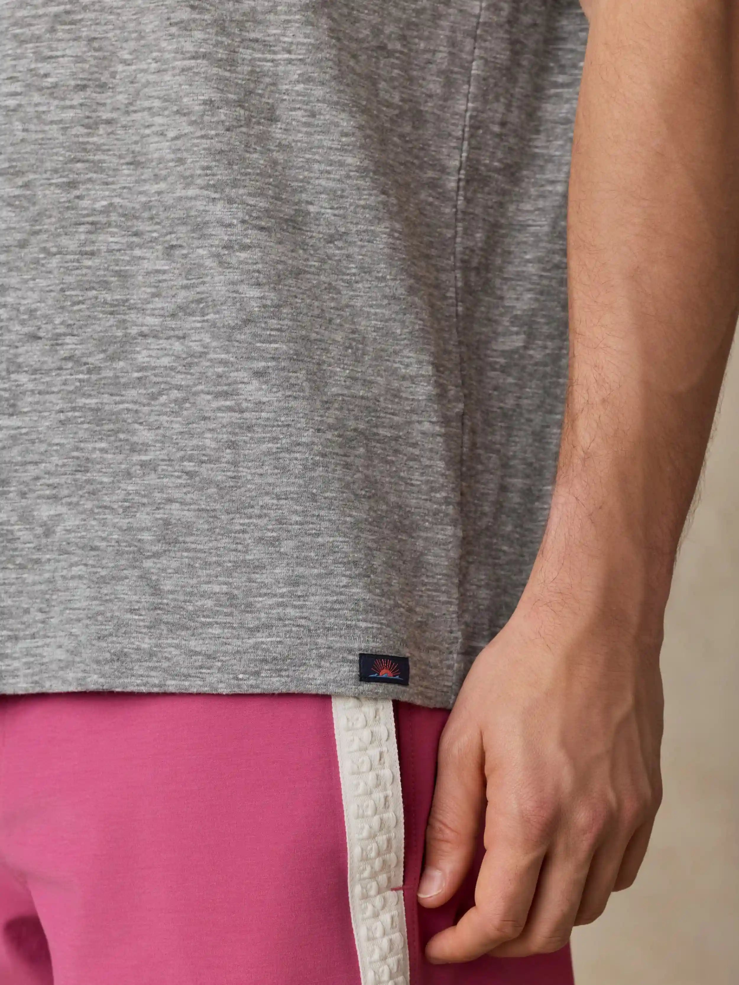 Short-Sleeve Breeze Tee - Cave Grey Heather
