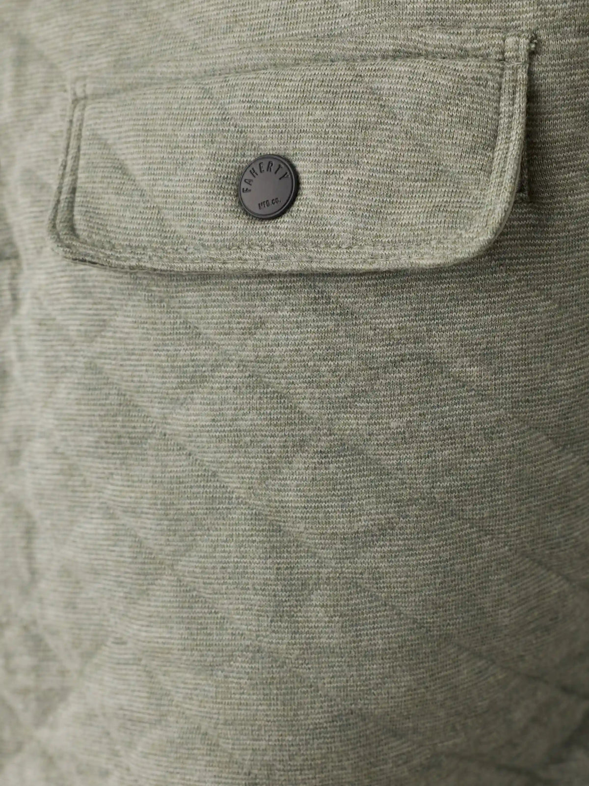 Epic Quilted Fleece Pullover - Pine Rock Heather