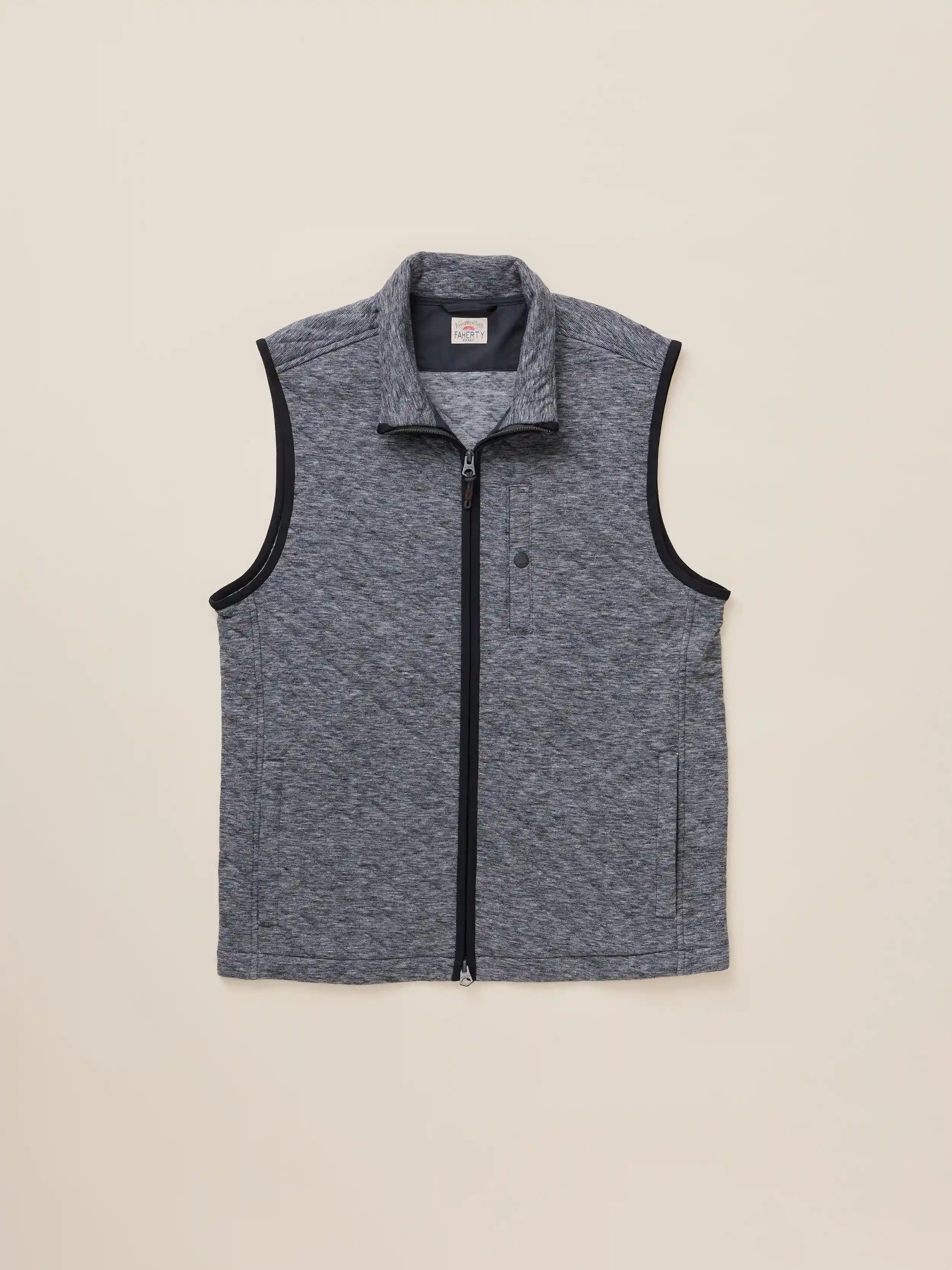 Epic Quilted Fleece Vest - Graphite Cloud Heather