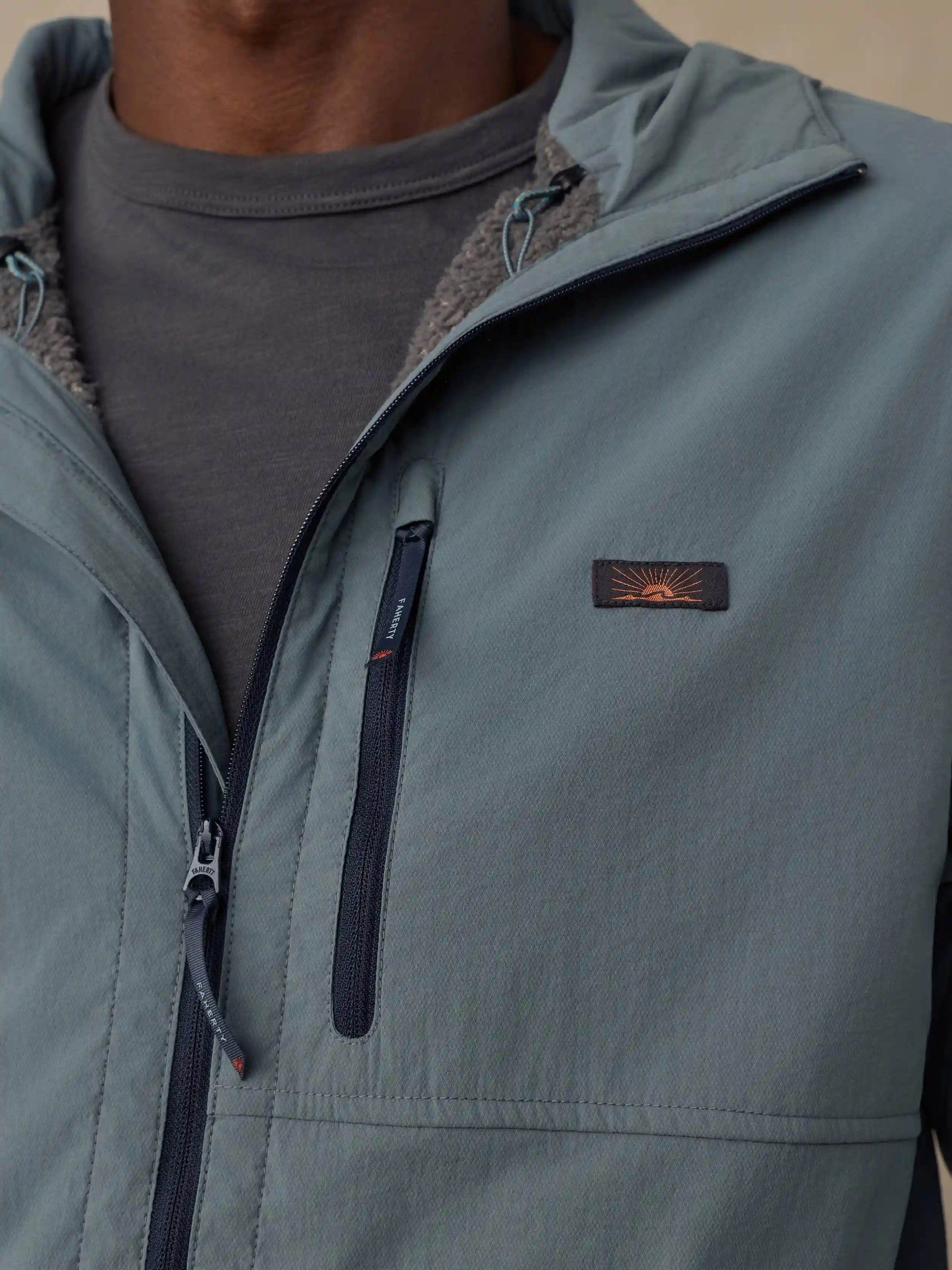 Shorelite Zephyr Jacket - Seaglass Blue
