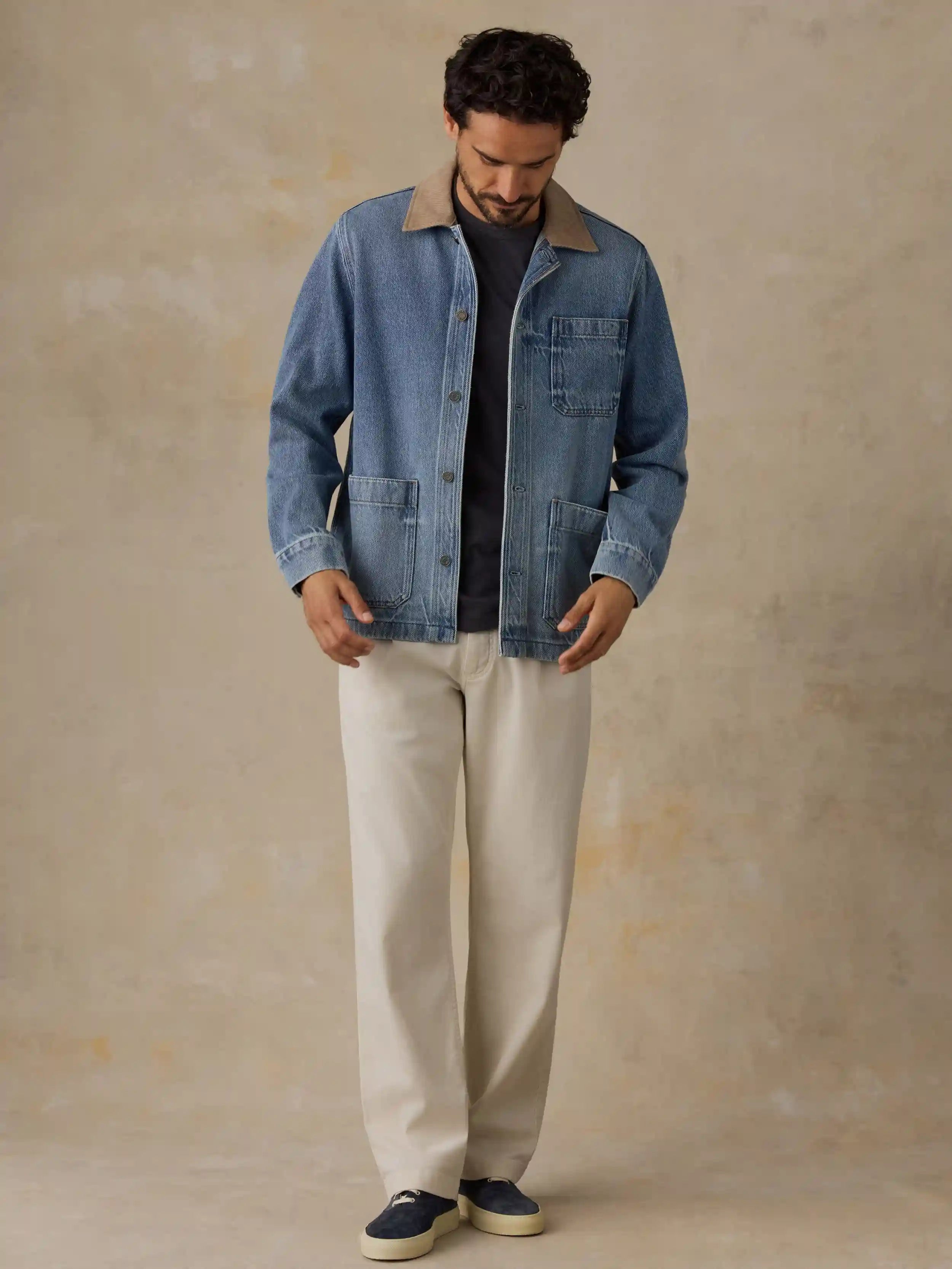 High Ridge Twill Studio Jacket - Stony Brook Wash