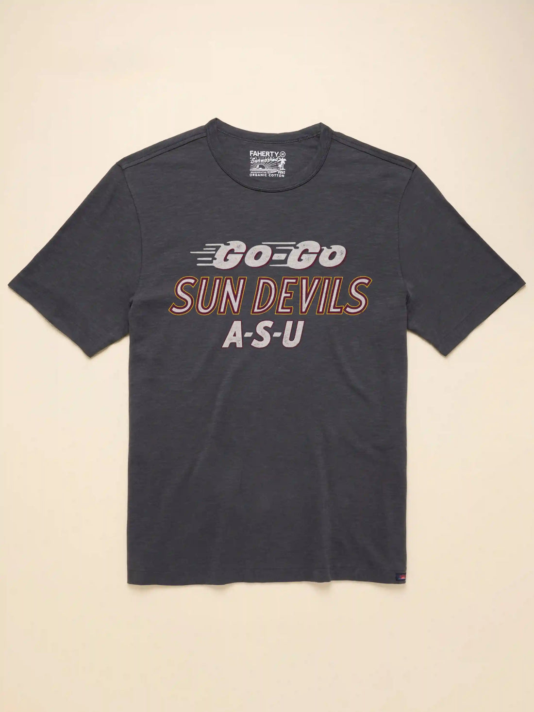 Arizona State University Sunwashed Tee - Graphite