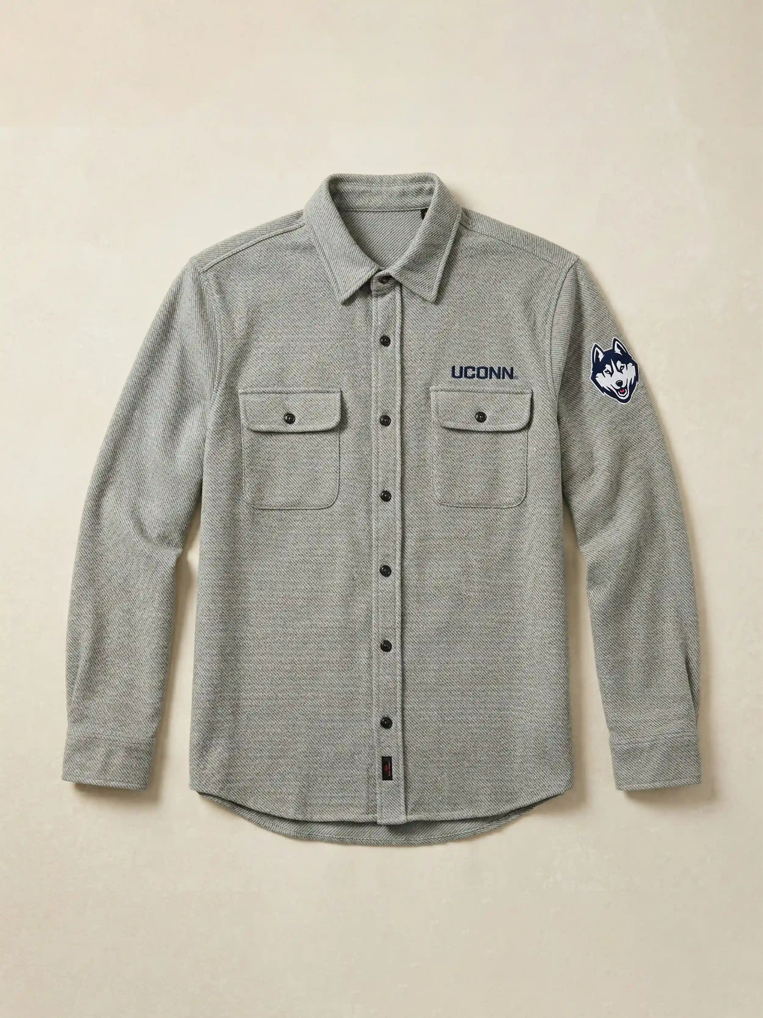 University Of Connecticut Legend™ Sweater Shirt - Fossil Grey Twill