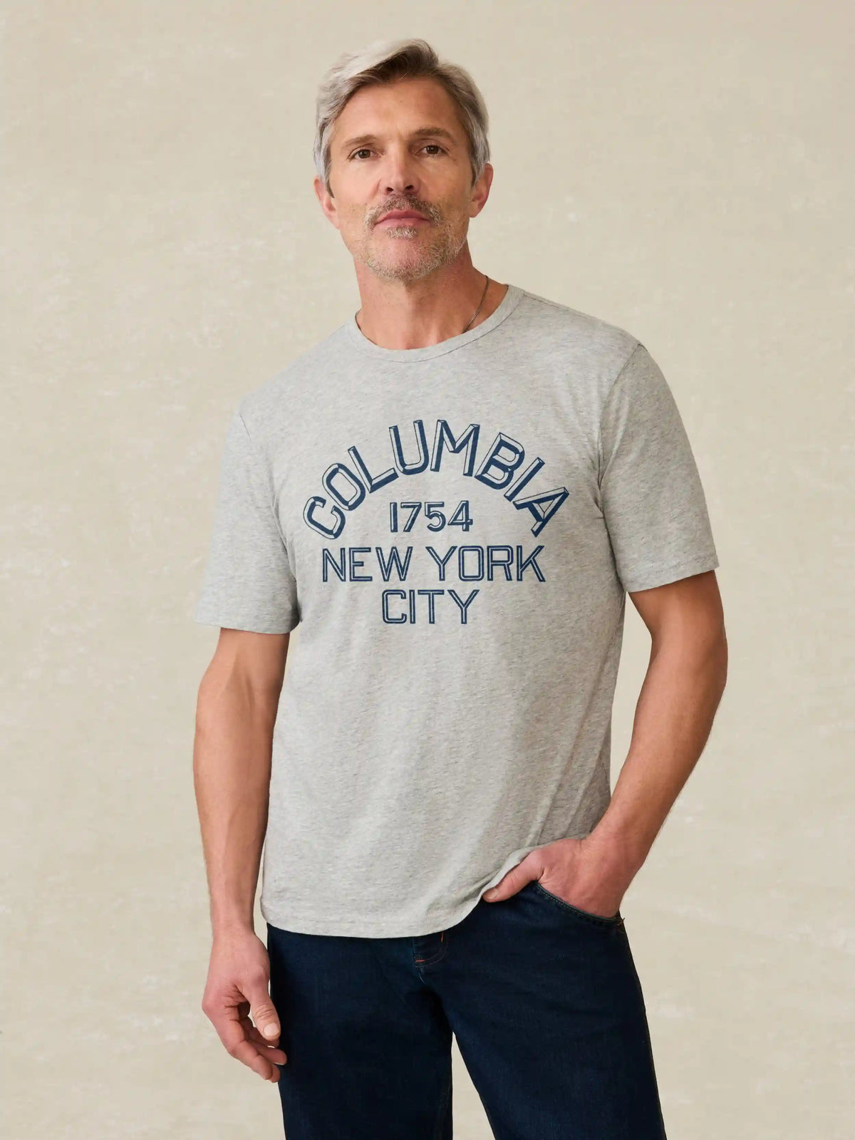 Columbia Sunwashed Tee - Granite Heather