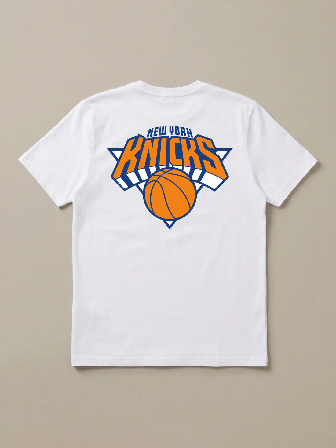 NY Knicks Sunwashed Regenerative Tee - White