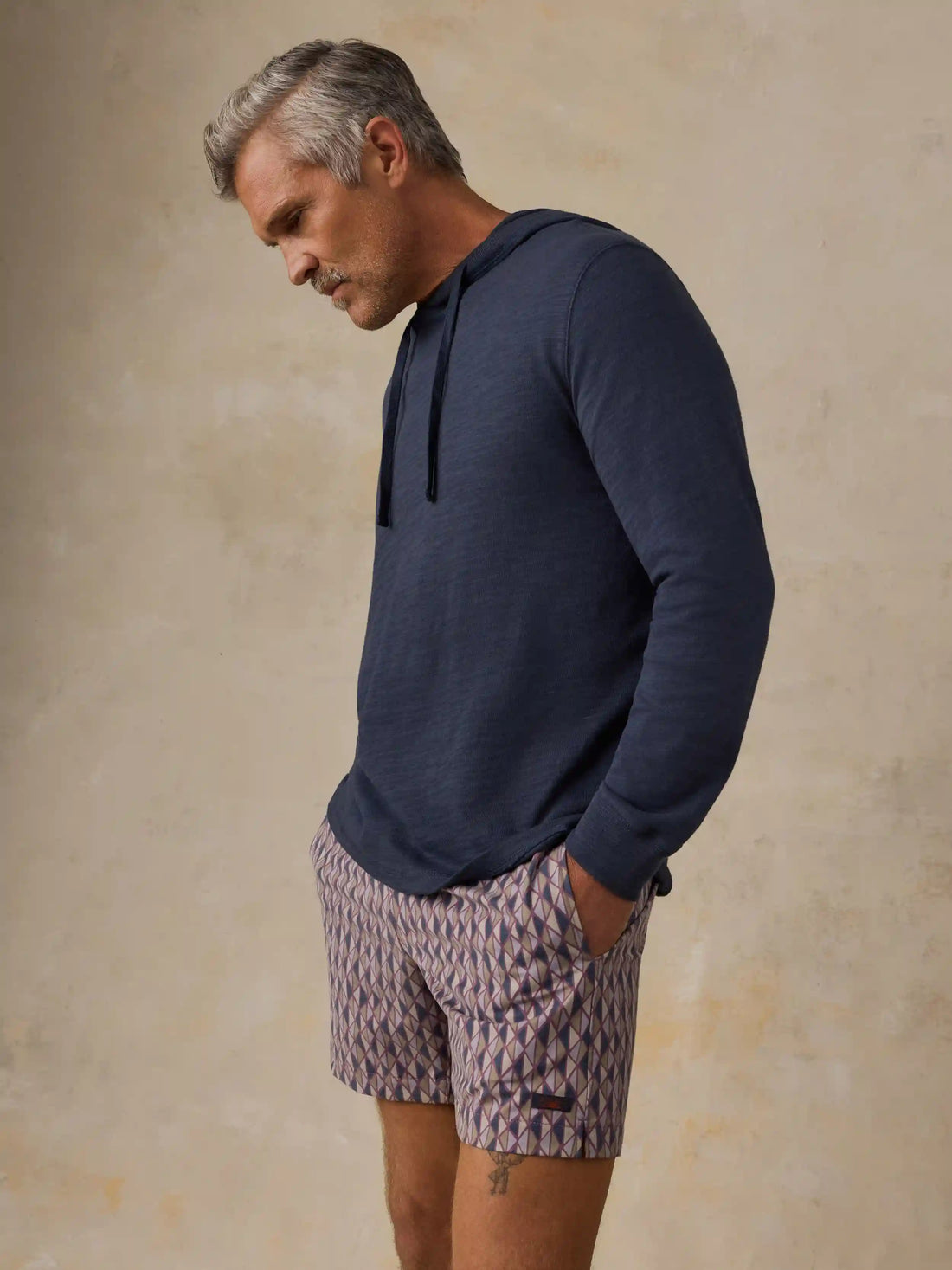 Sunwashed Organic Hoodie - Blue Nights