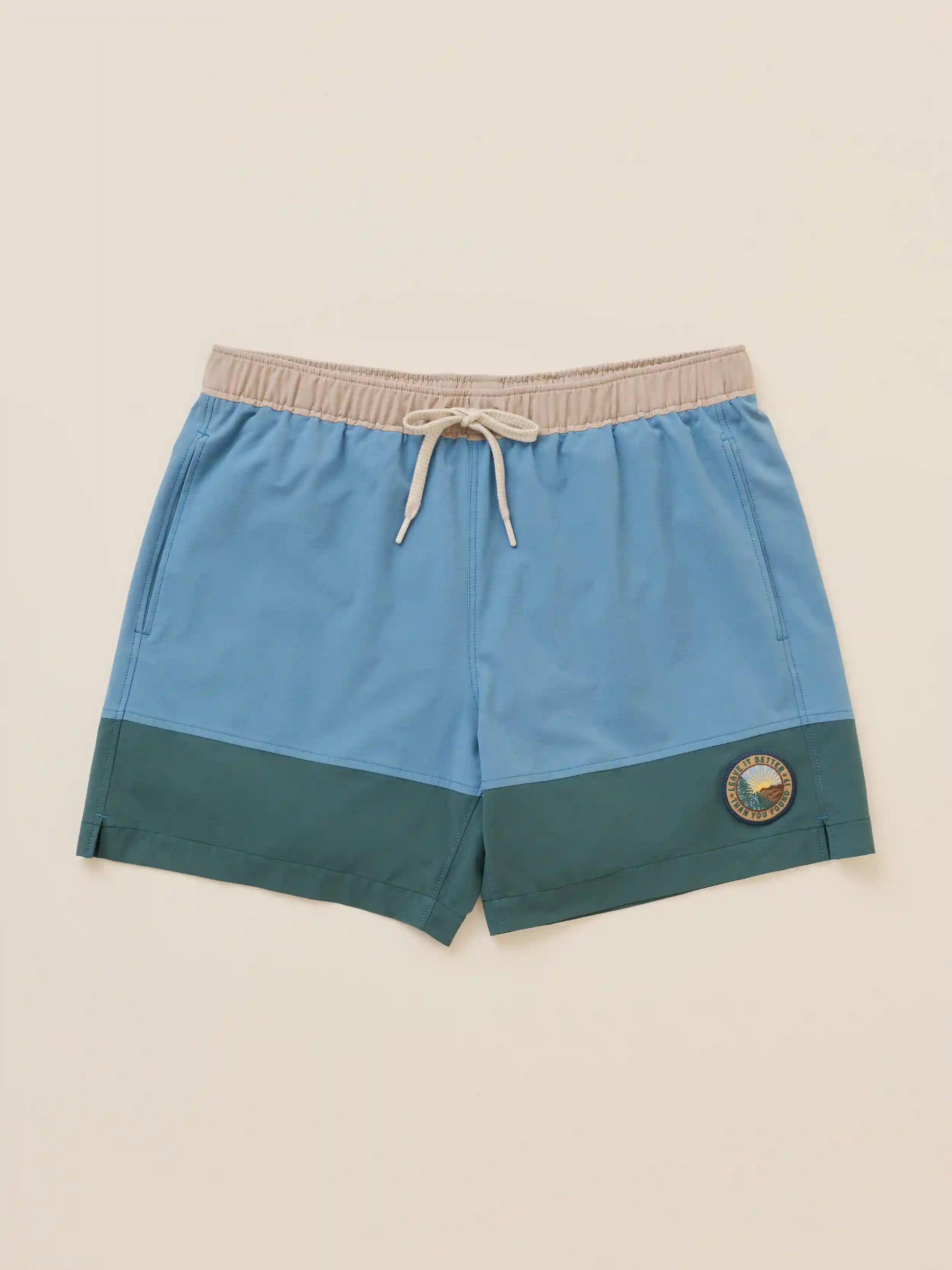 Faherty x Parks Project All Day™ Trunk (6") - Camp Lake Combo