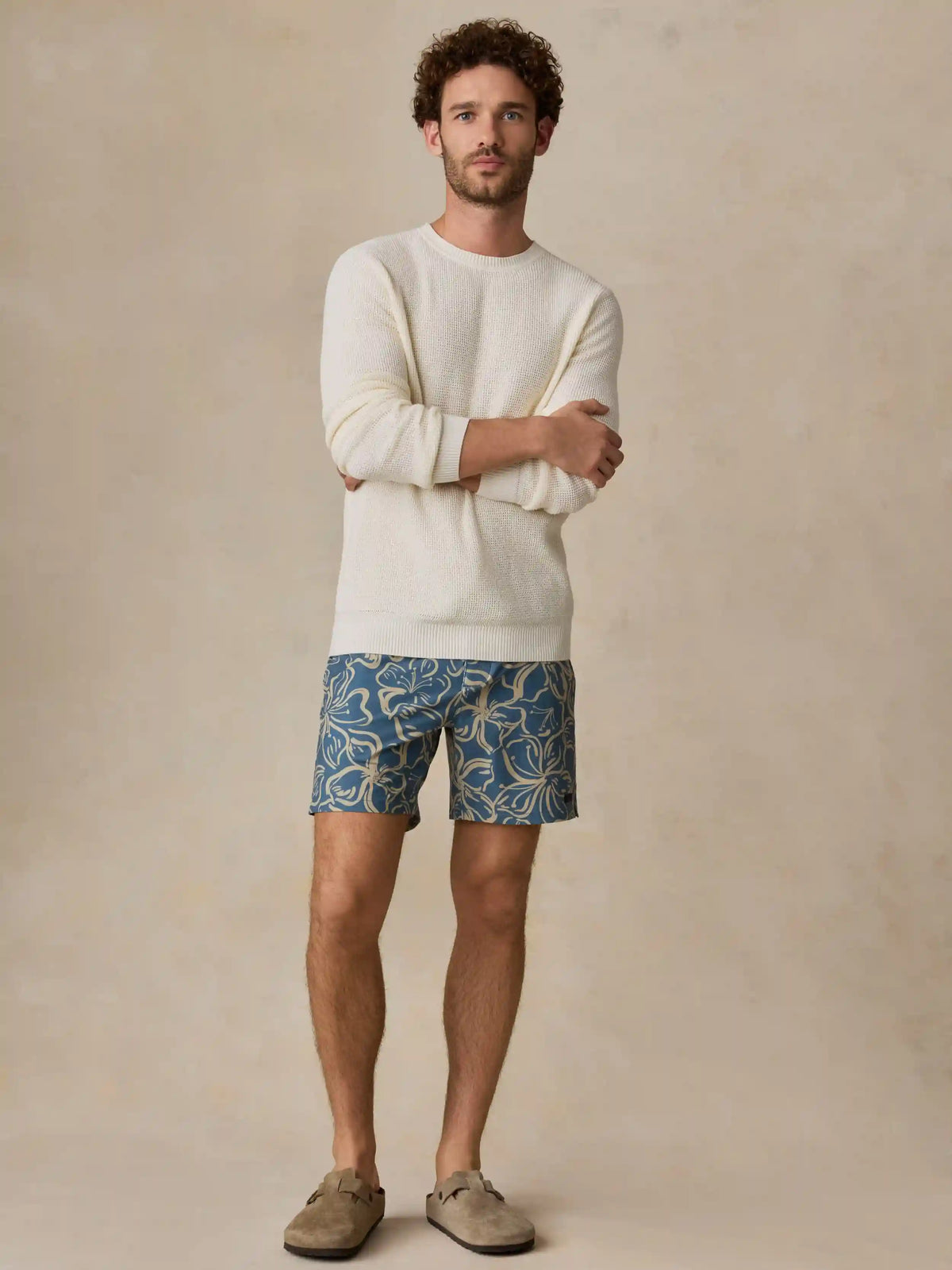 All Day™ Boardshort - Aqua Sand Blossom