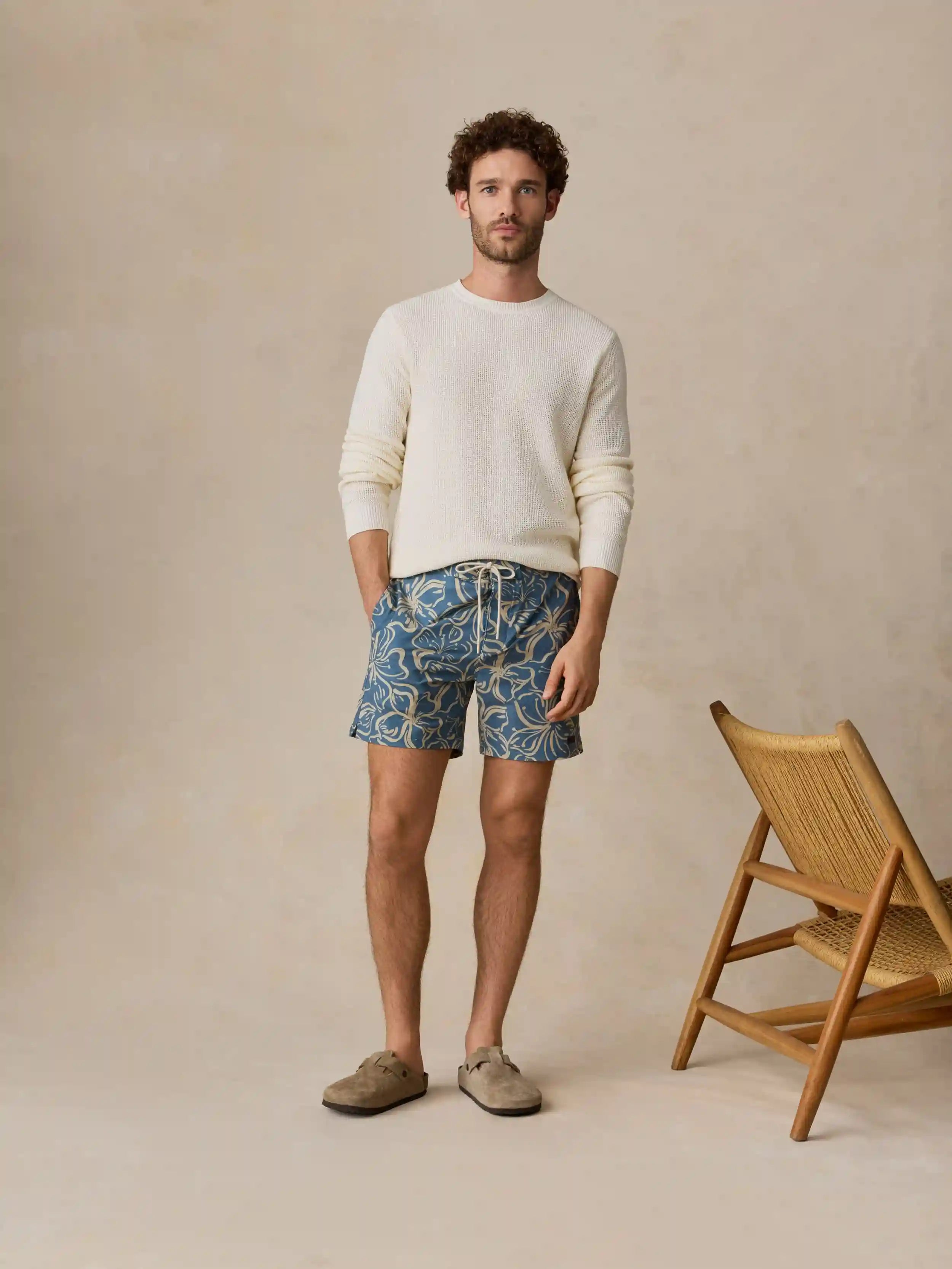 All Day™ Boardshort - Aqua Sand Blossom