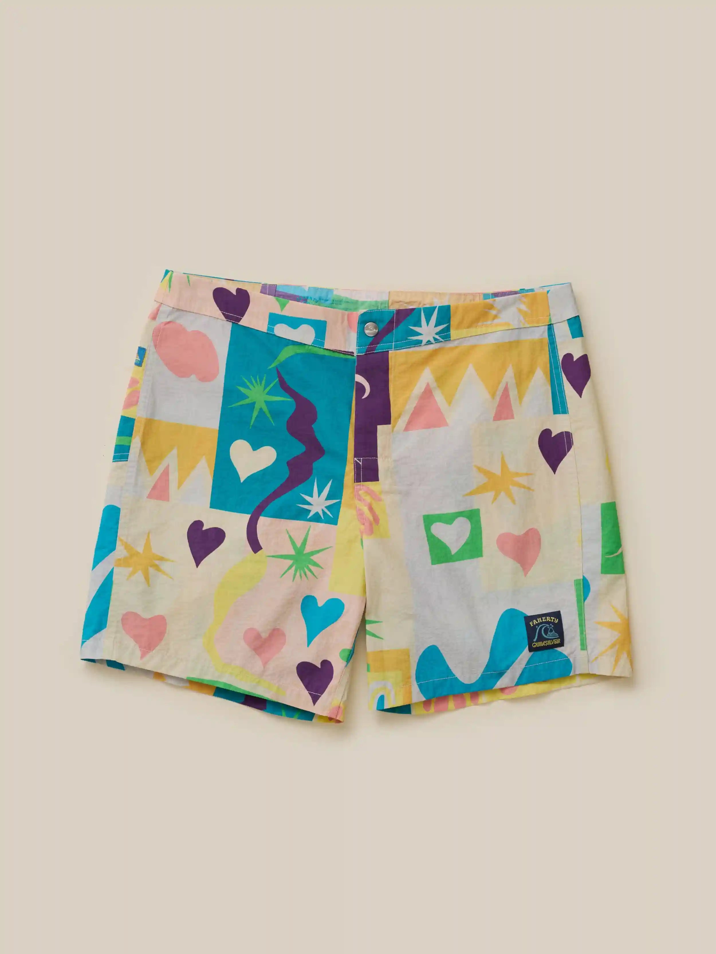 Faherty x Quiksilver Boardshort - Sunshine Coast Tile