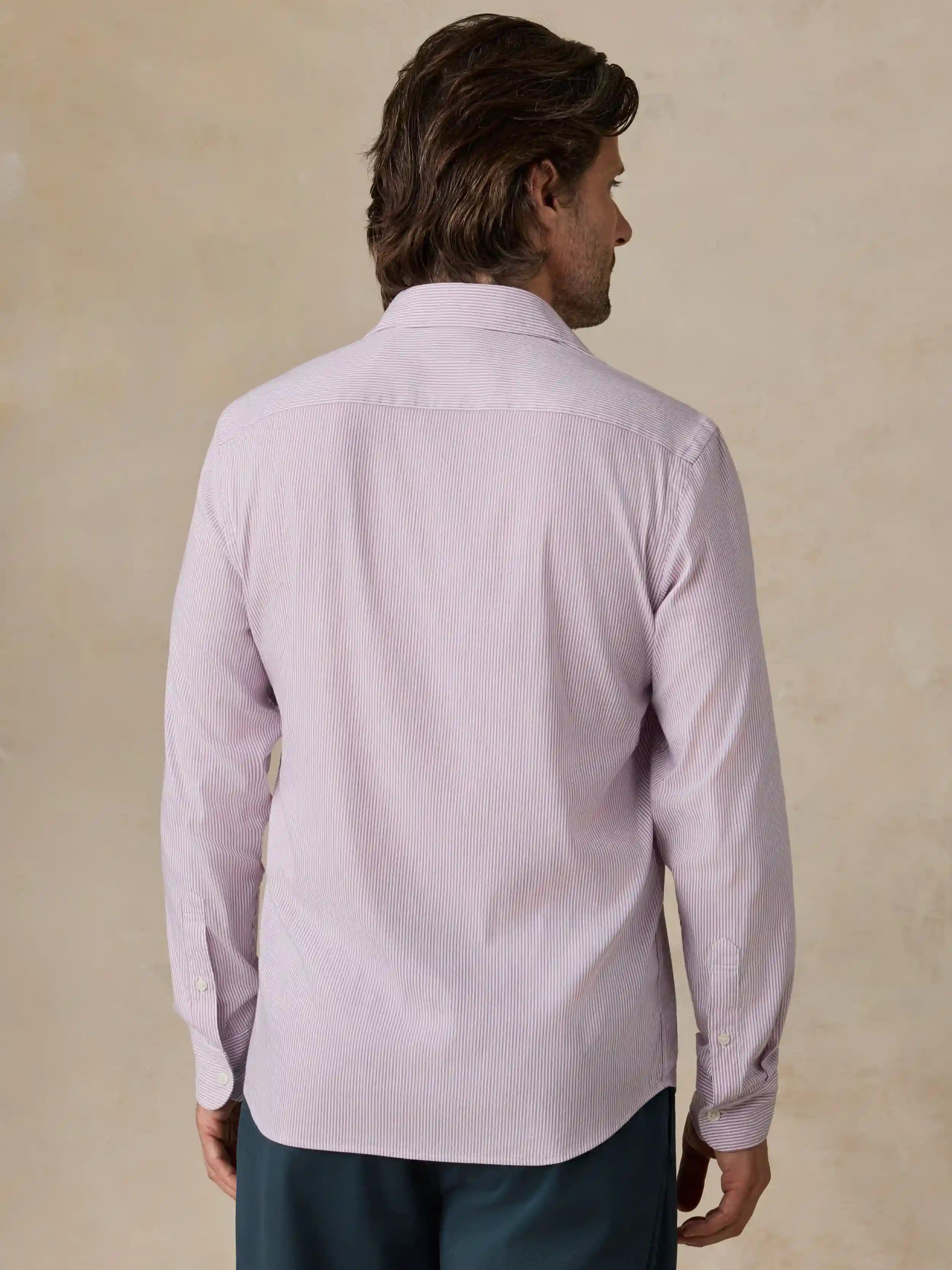 The Movement™ Shirt - Berry Cloud Stripe