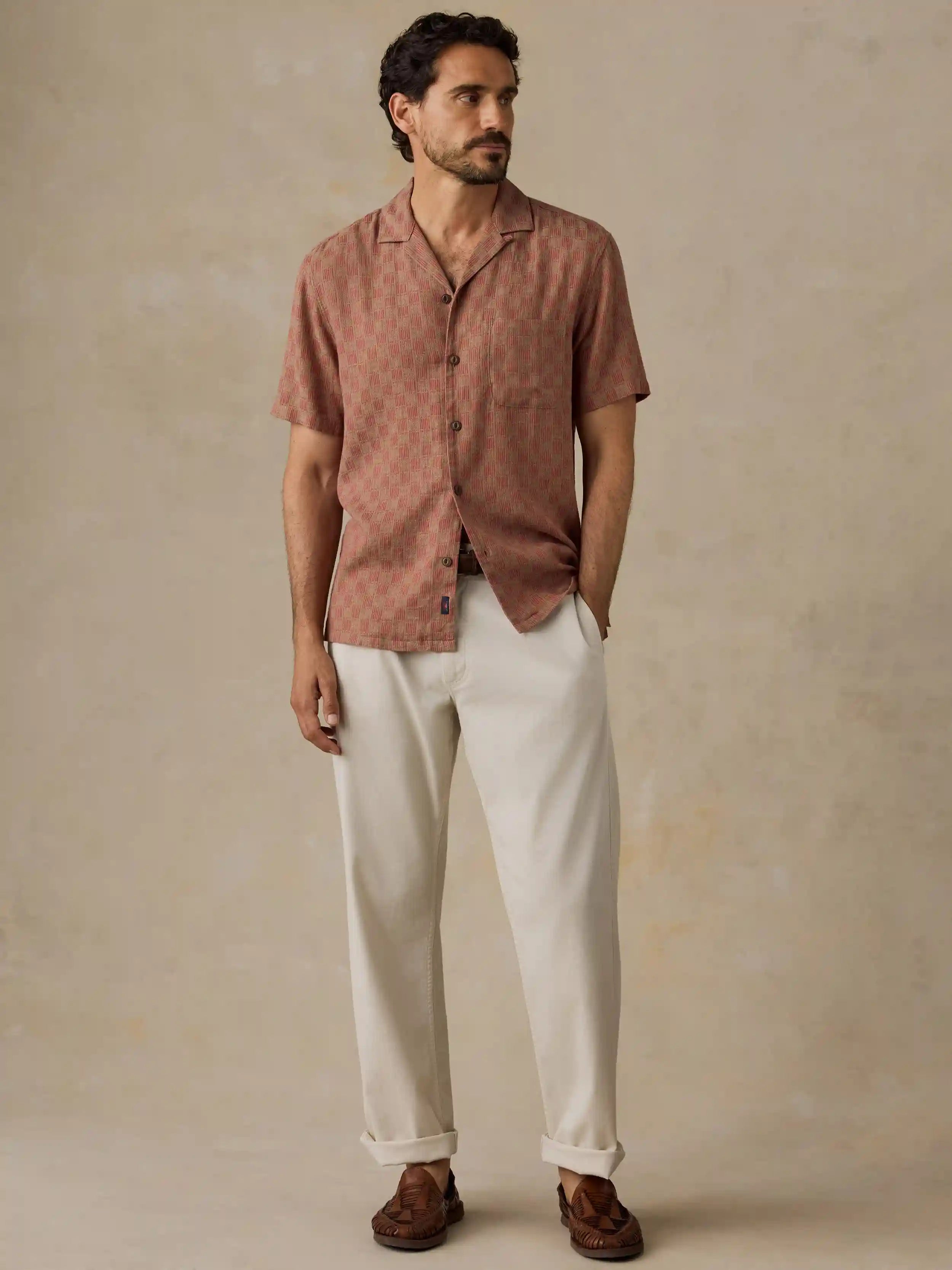 Short-Sleeve Breeze Camp Shirt - Copper Harbor