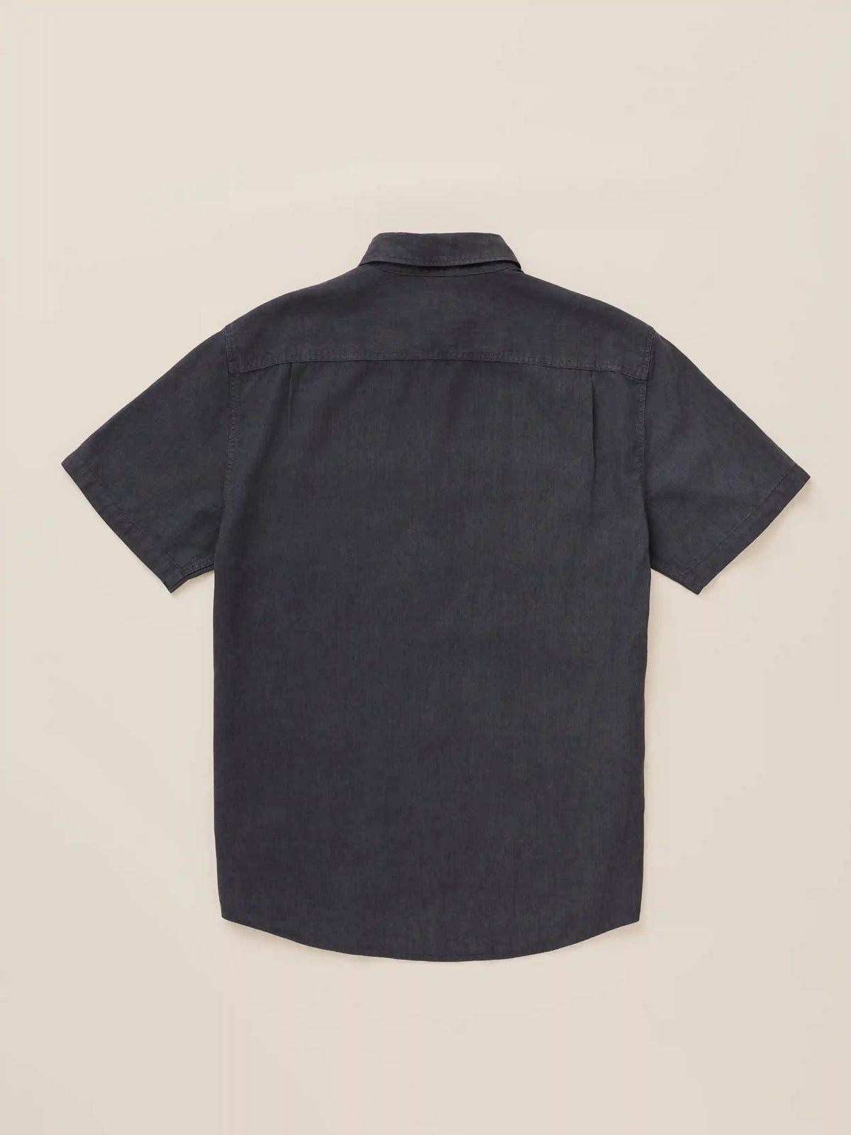 Short-Sleeve Tried and True Chambray Shirt - Durango Black