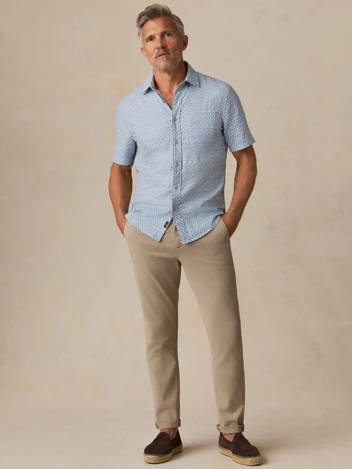 Short-Sleeve Breeze Shirt - Fishscale Redux