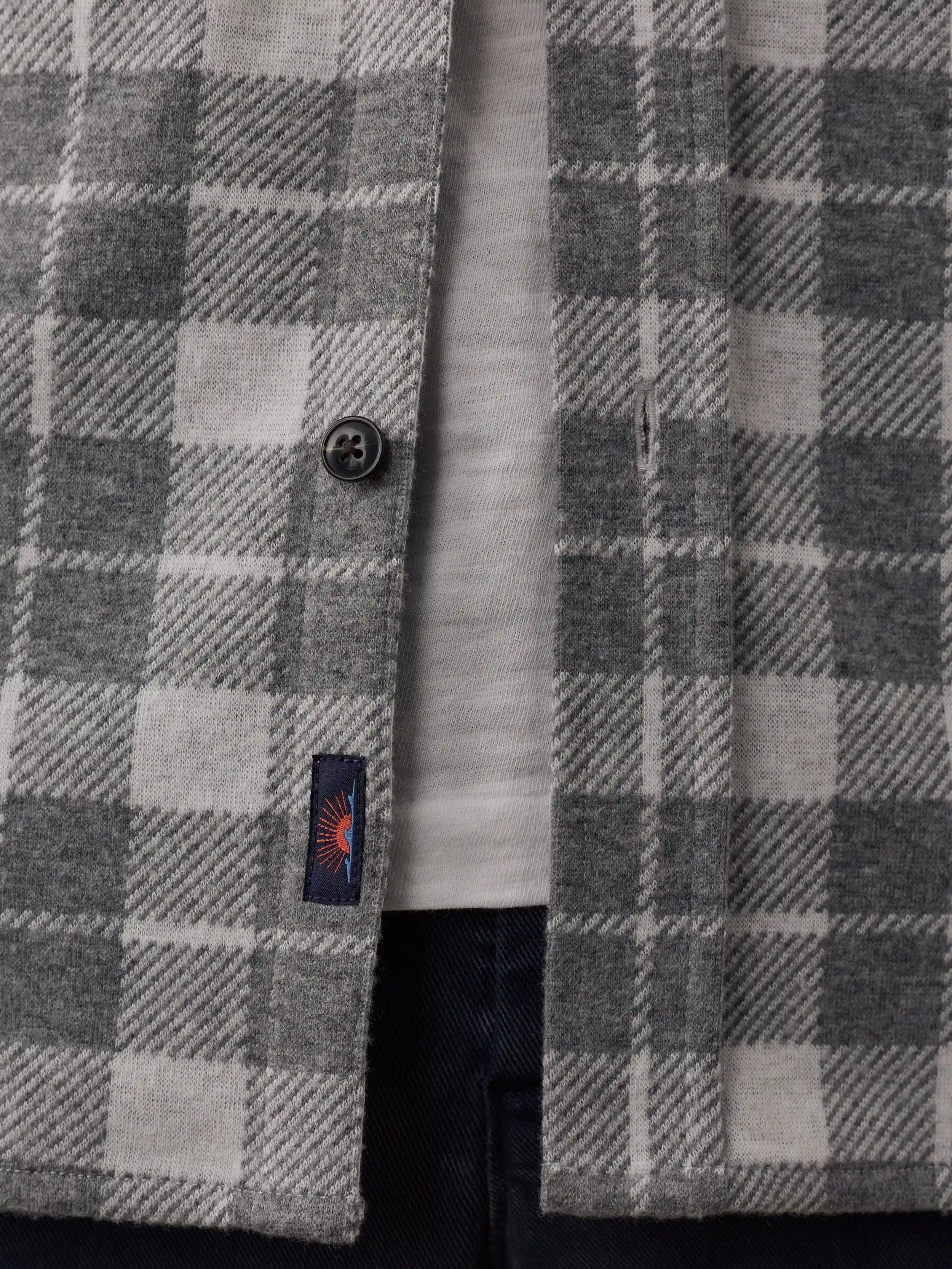 Legend™ Sweater Shirt - Stone Hollow Plaid