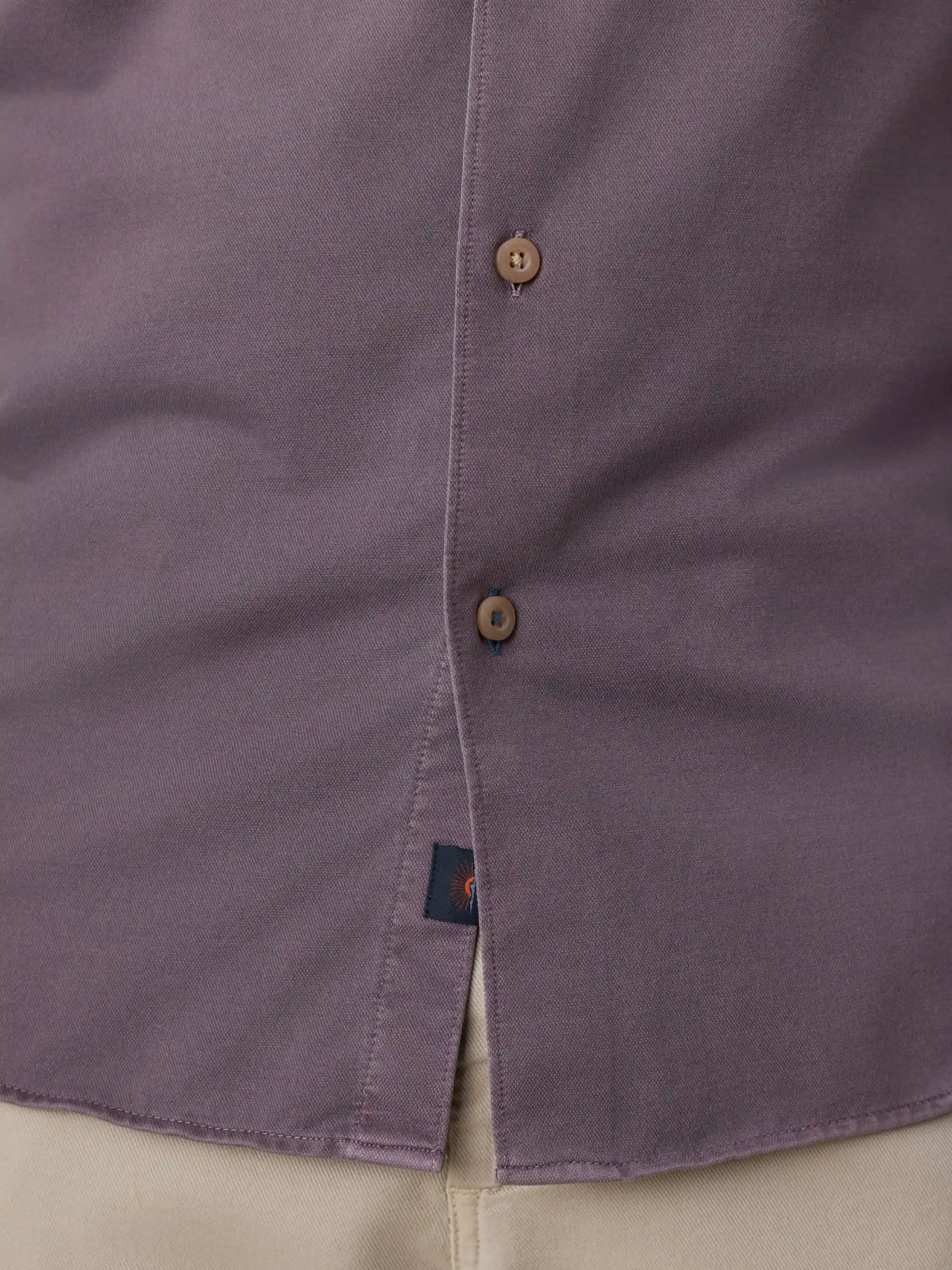 Costa Pique Shirt - Lilac Twilight
