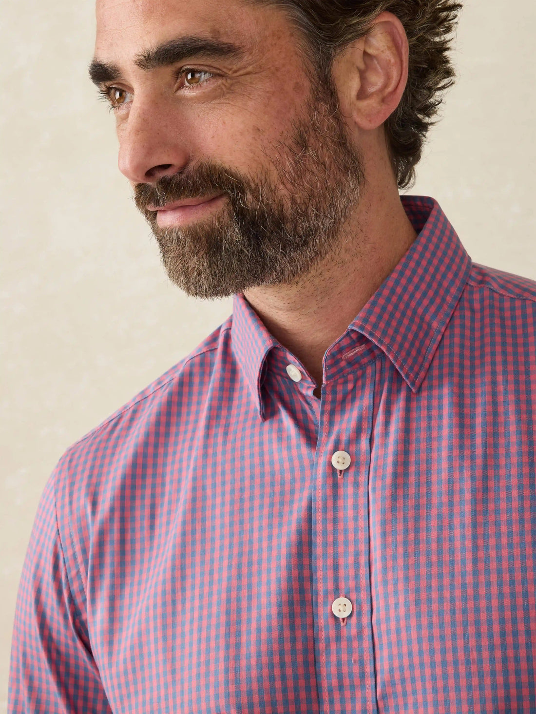 The Movement™ Shirt - Blue Rose Gingham