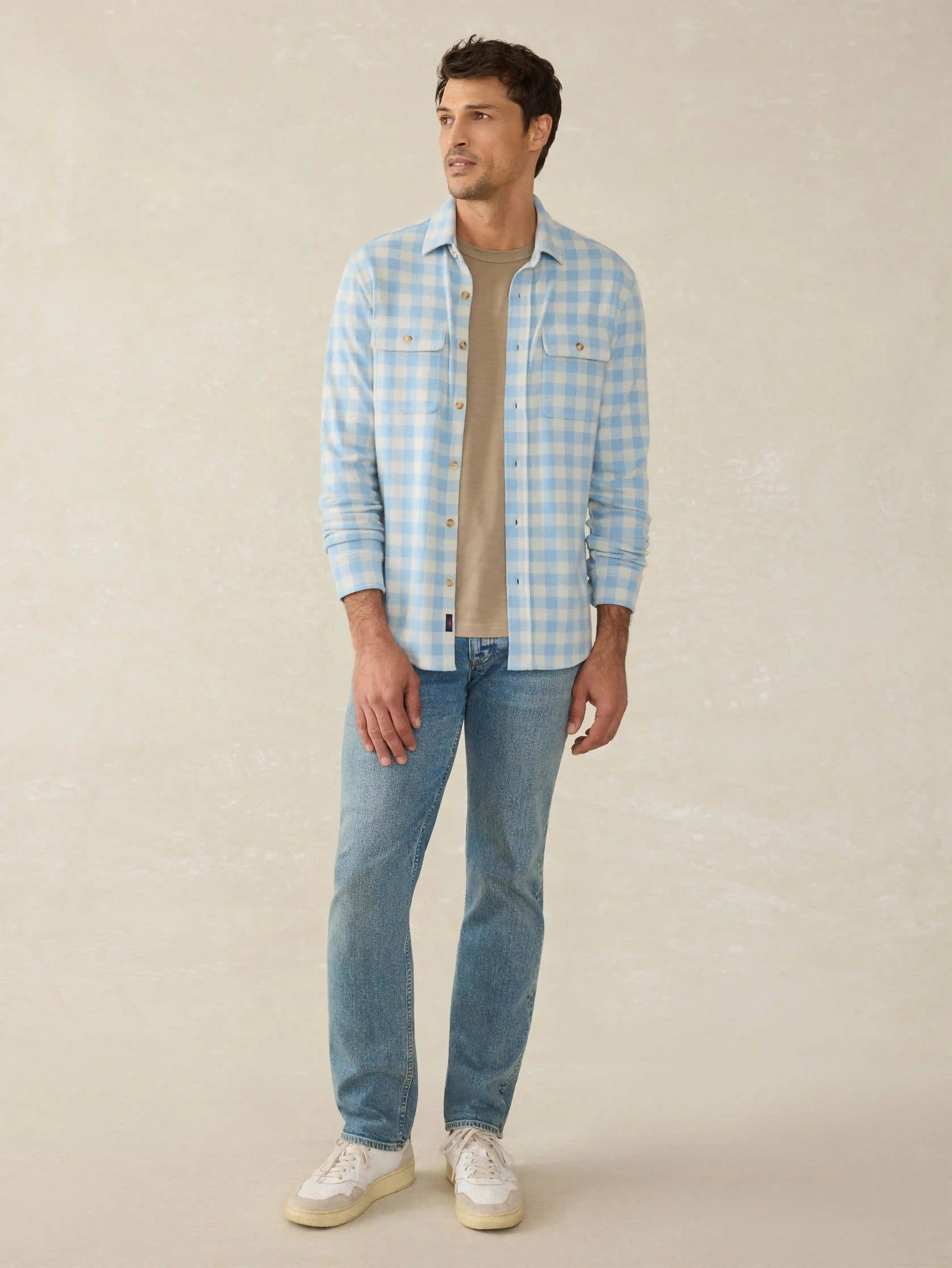 Legend™ Sweater Shirt - Valley Creek Gingham